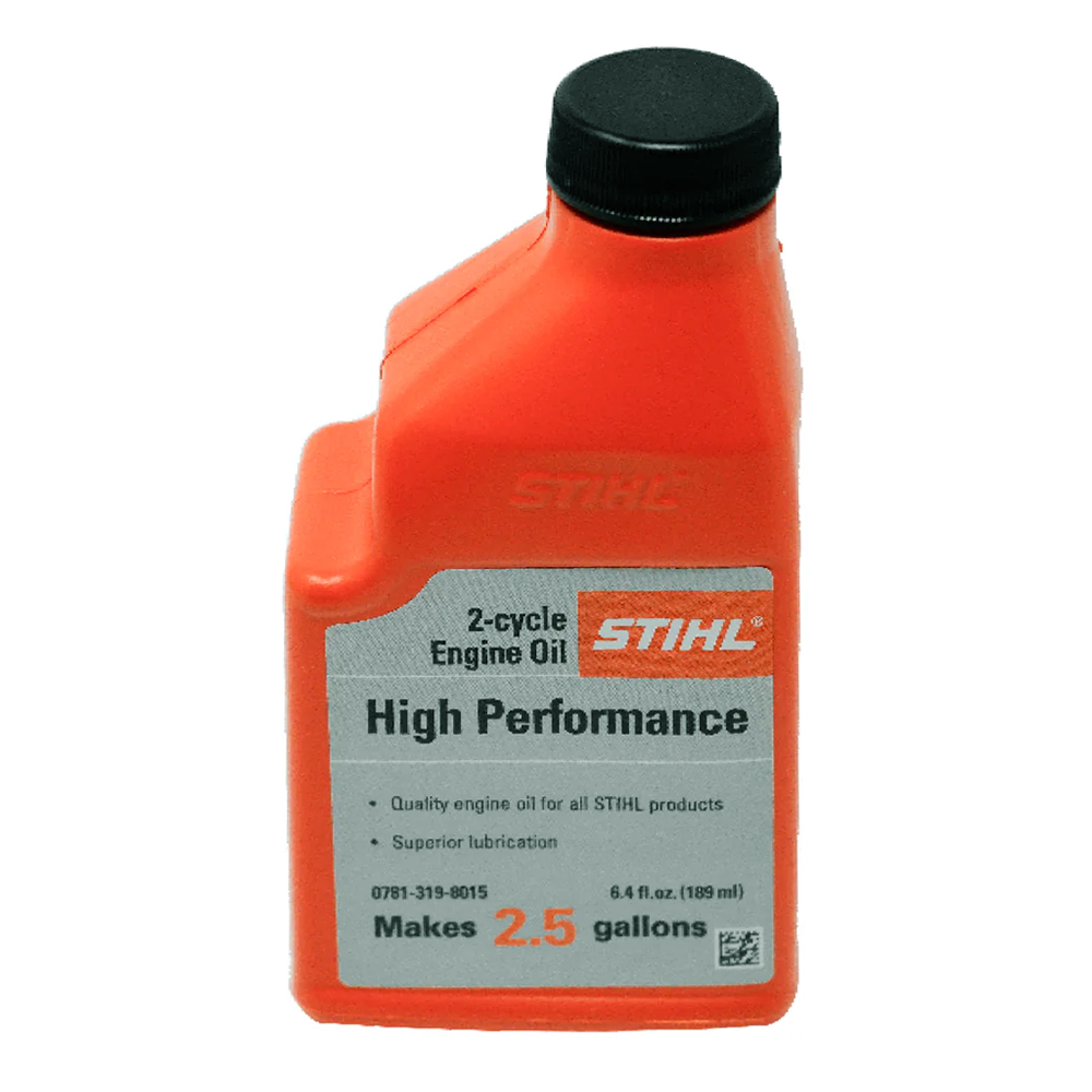 Stihl High Performance 2 Cycle Oil 6.4oz 0781 319 8009