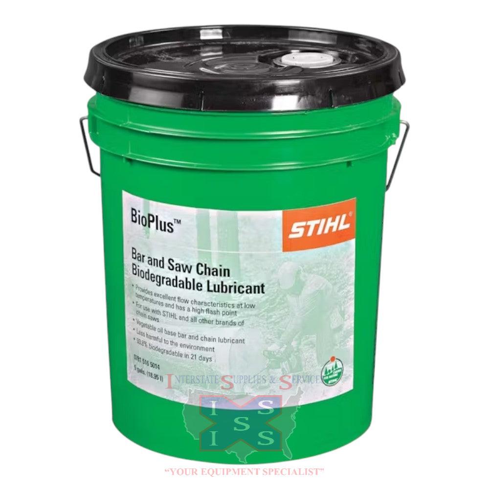 Stihl BioPlus Bar & Chain LuBricant 5gal 0781 516 5014.