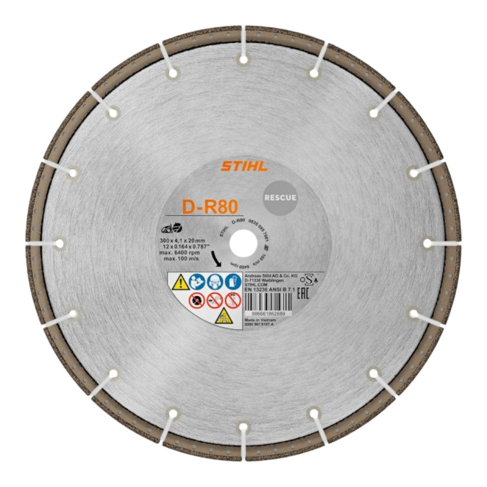 Stihl D-R80 Cutting Wheel 14" (350mm) 0835-095-8002