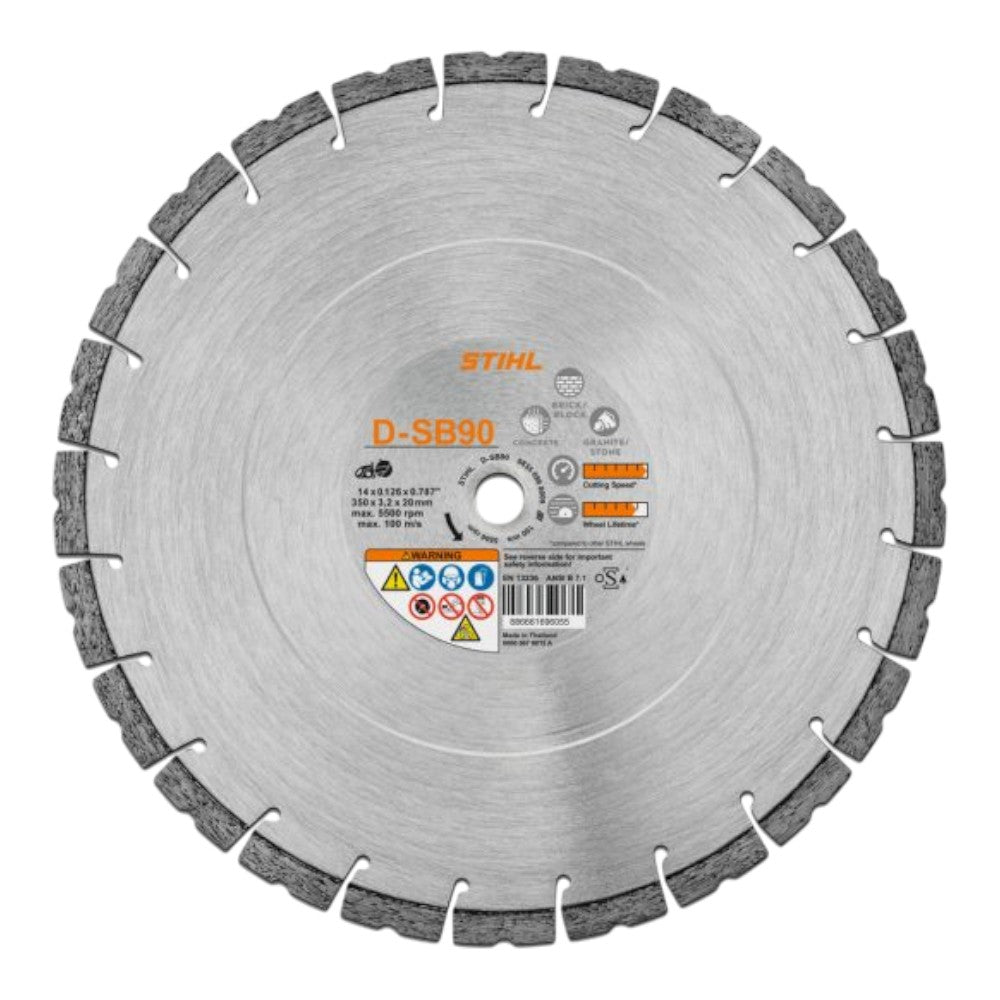 Stihl D-SB90 Cutting Wheel 14" (350mm) 0835-096-8009