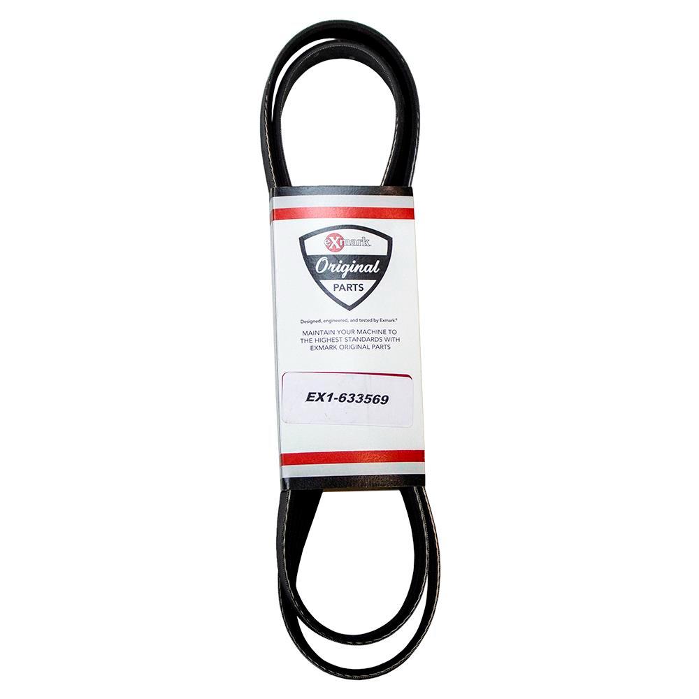 Exmark Belt,Poly-V 5k With Sleeve 1-633569-SL