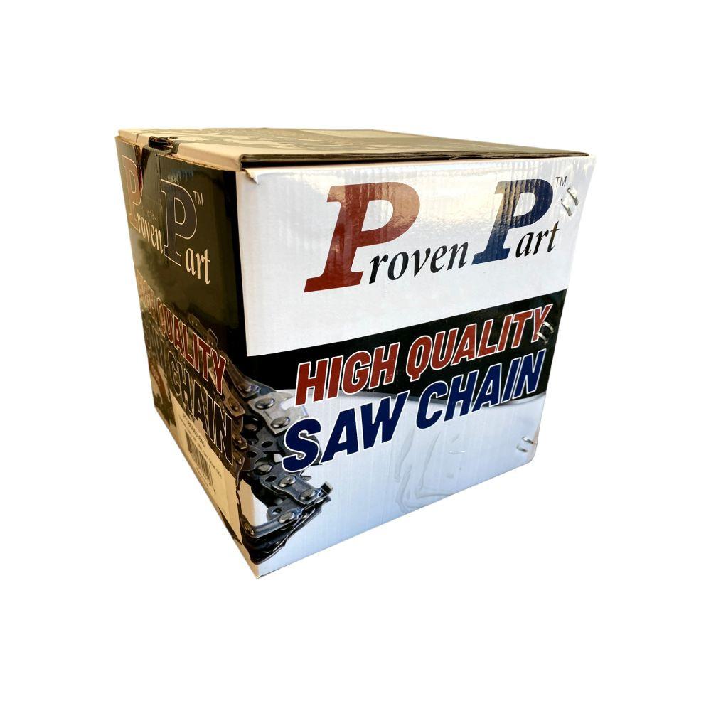 Proven Part Semi Chisel Chain 1/4" Low Profile Pitch .043" Gauge 2400DL 100 FT Roll.