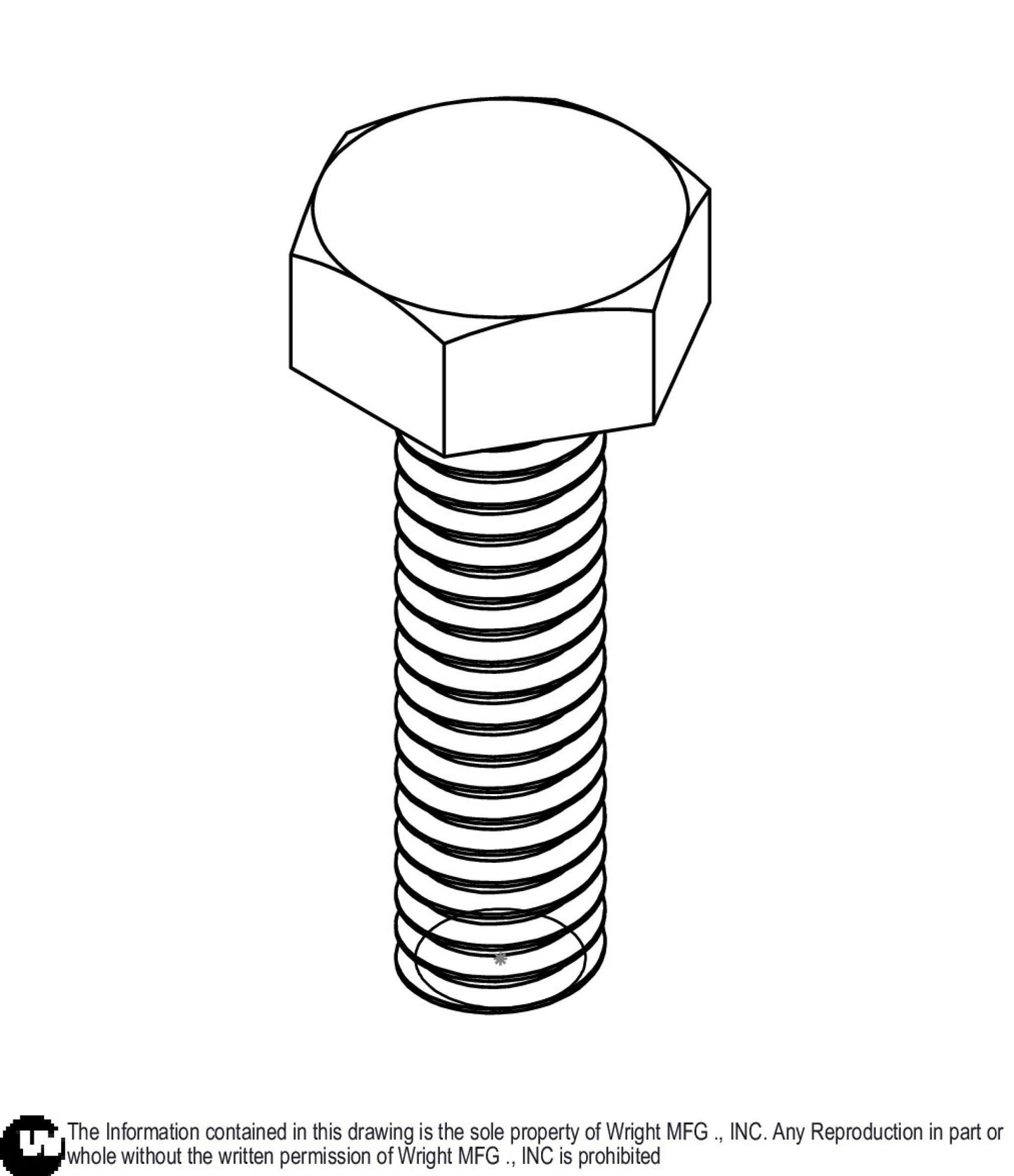 Bolt M6 x 35mm 11990120.
