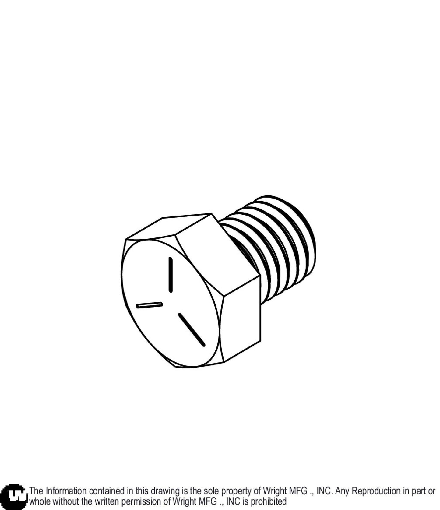 Hex Bolt 5/8-11 x 3/4 11990226.