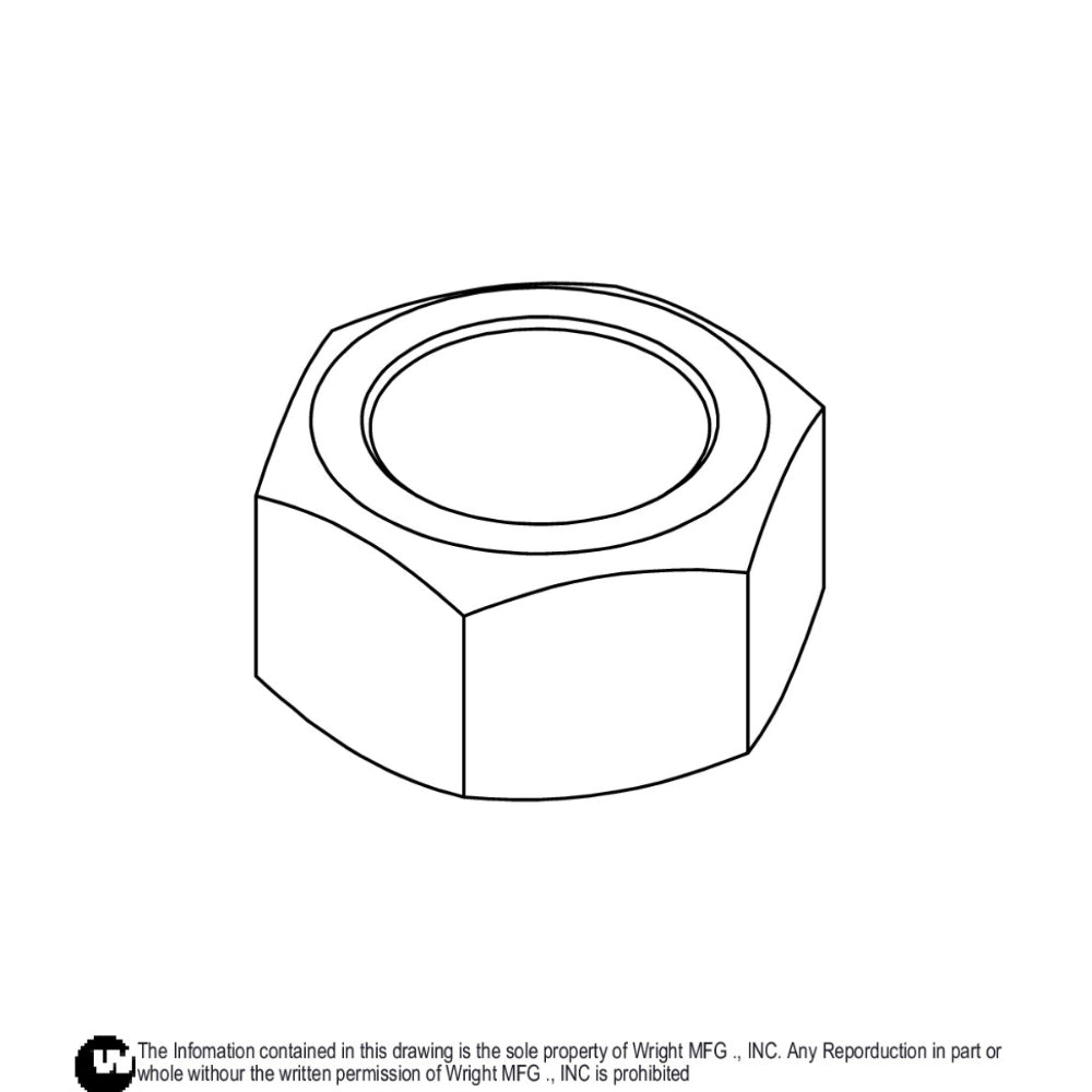 Top Lock Nut 3/8-16 12990031