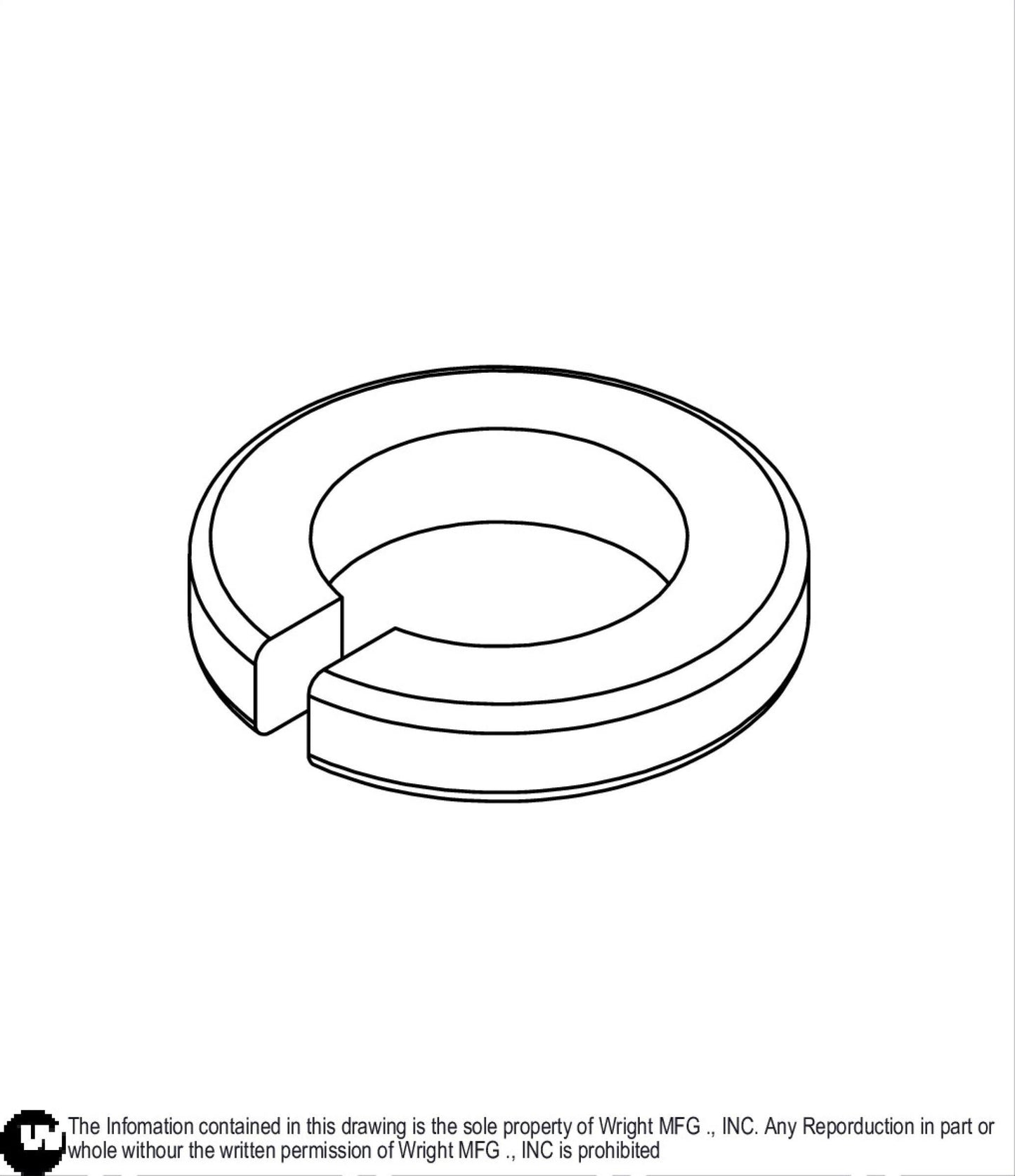 Lock Washer 1/4 Z 13990020.