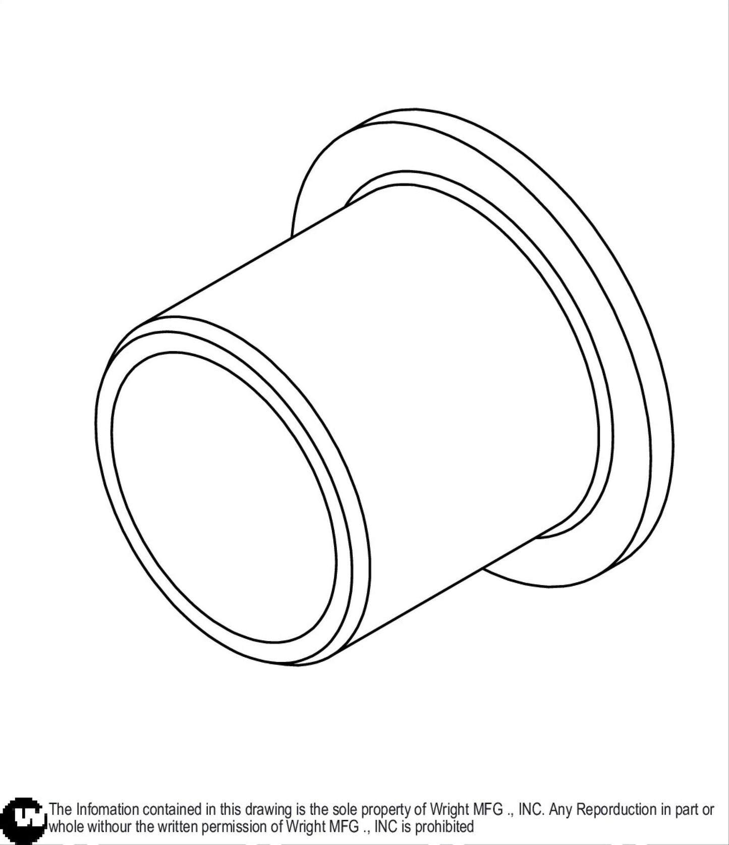 Igus Bushing 0.75 x 0.63, Red 14990009.