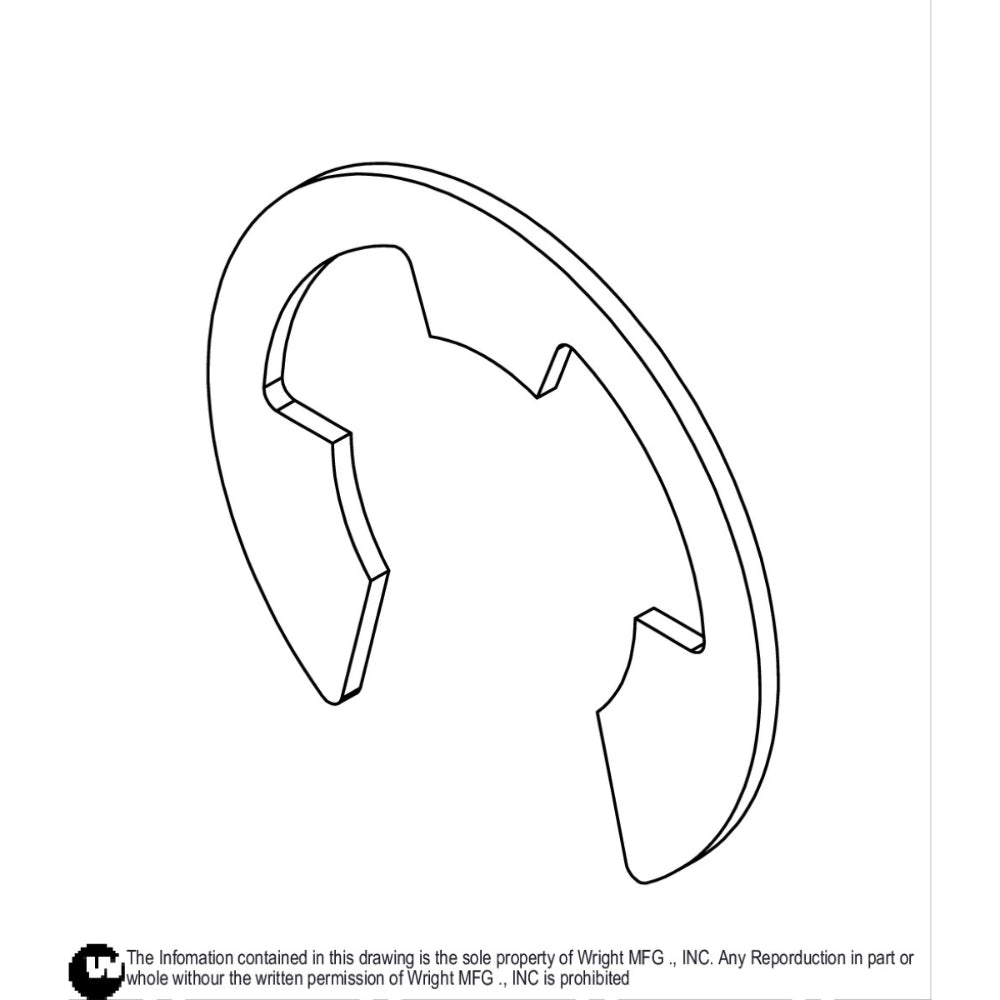 1 Inch E-Clip 15990034