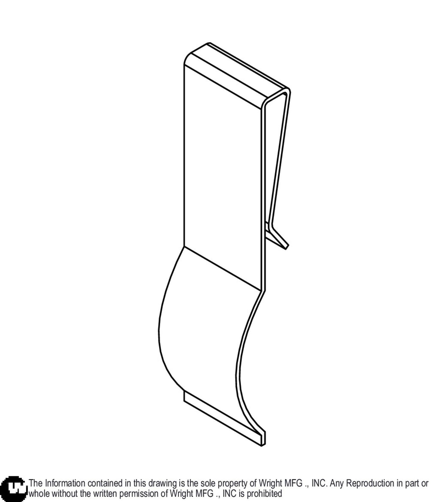 ROPS Anti Rattle Clip 15990076.