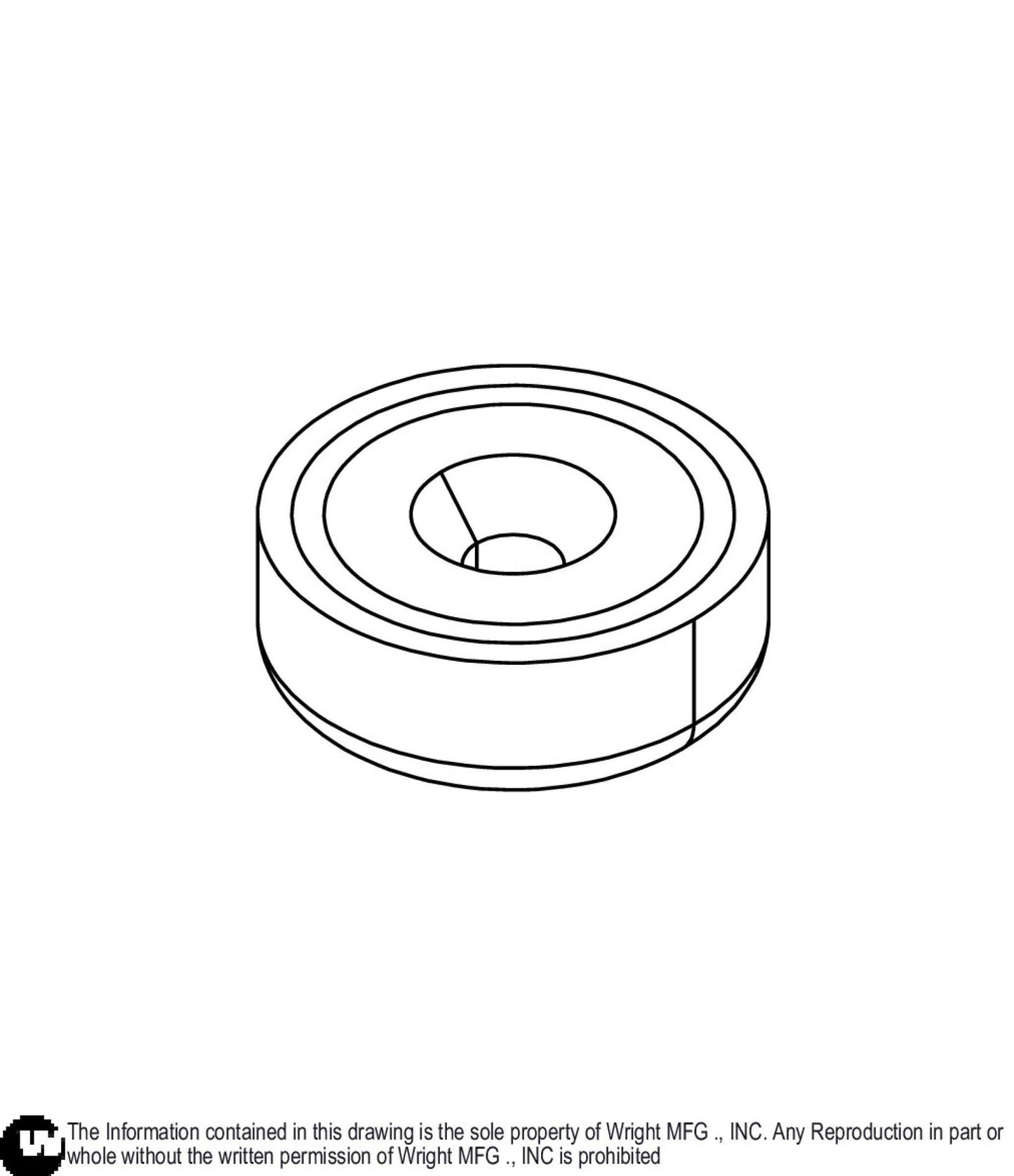 Countersunk Cup Magnet 1 X .35 #10 Screw 18410032.