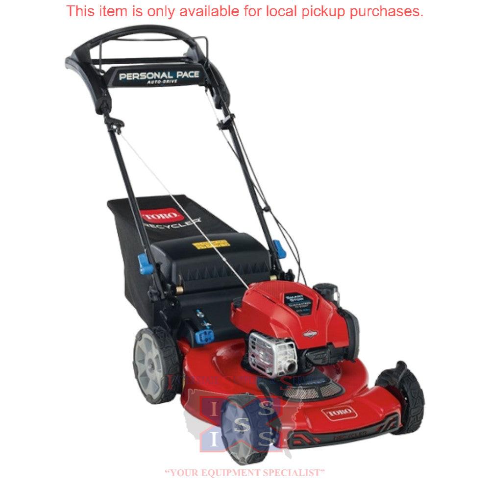 Toro Recycler 22" Gas Lawn Mower w/ Personal Pace & SmartStow.