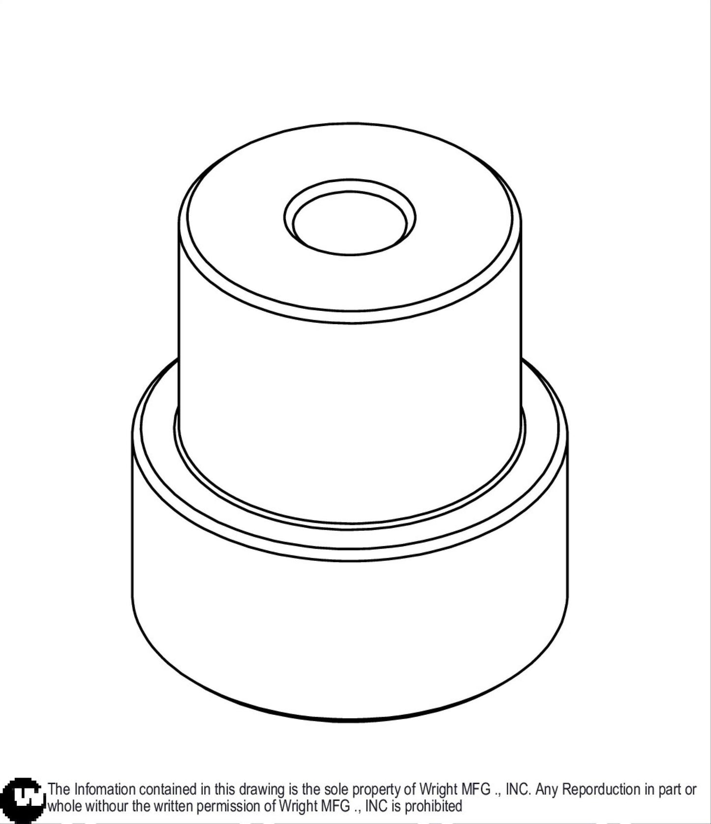 Bearing Bore Adapter 6" Wide 30MM 22420006.