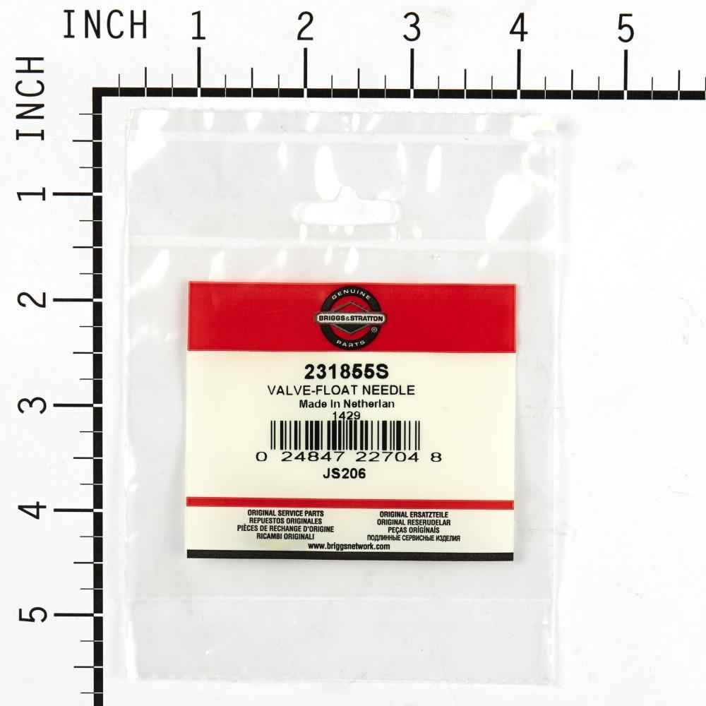 Briggs & Stratton Valve-Float Needle 231855S