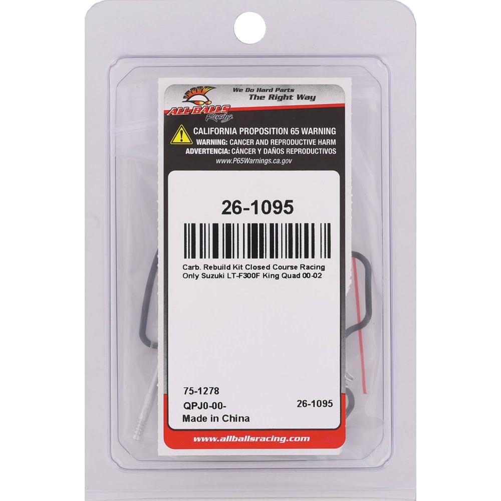 All Balls Racing Carburetor Rebuild Kit 26-1095