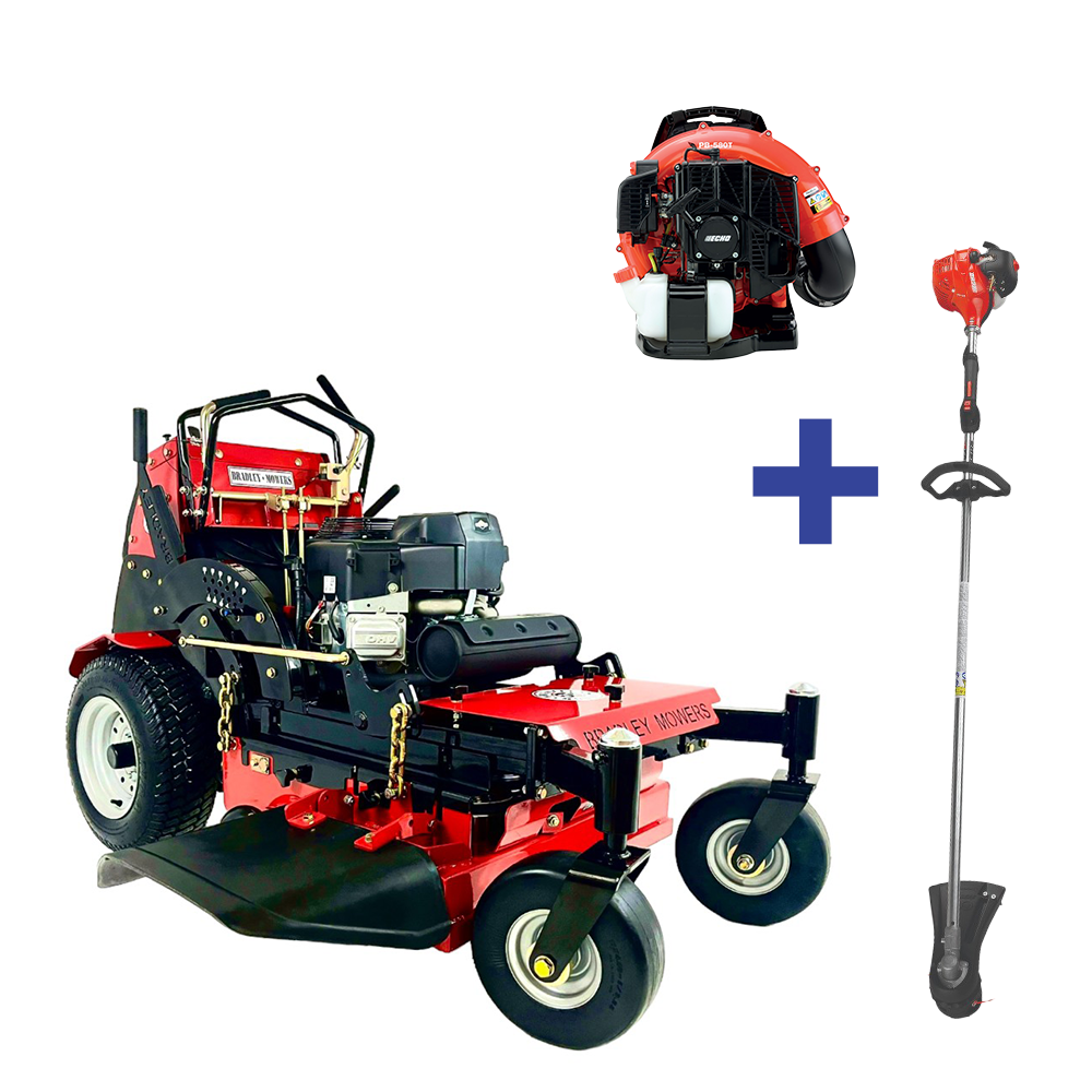 Bradley 32" Mower + SRM-225 Trimmer + PB-580T Blower Echo Bundle