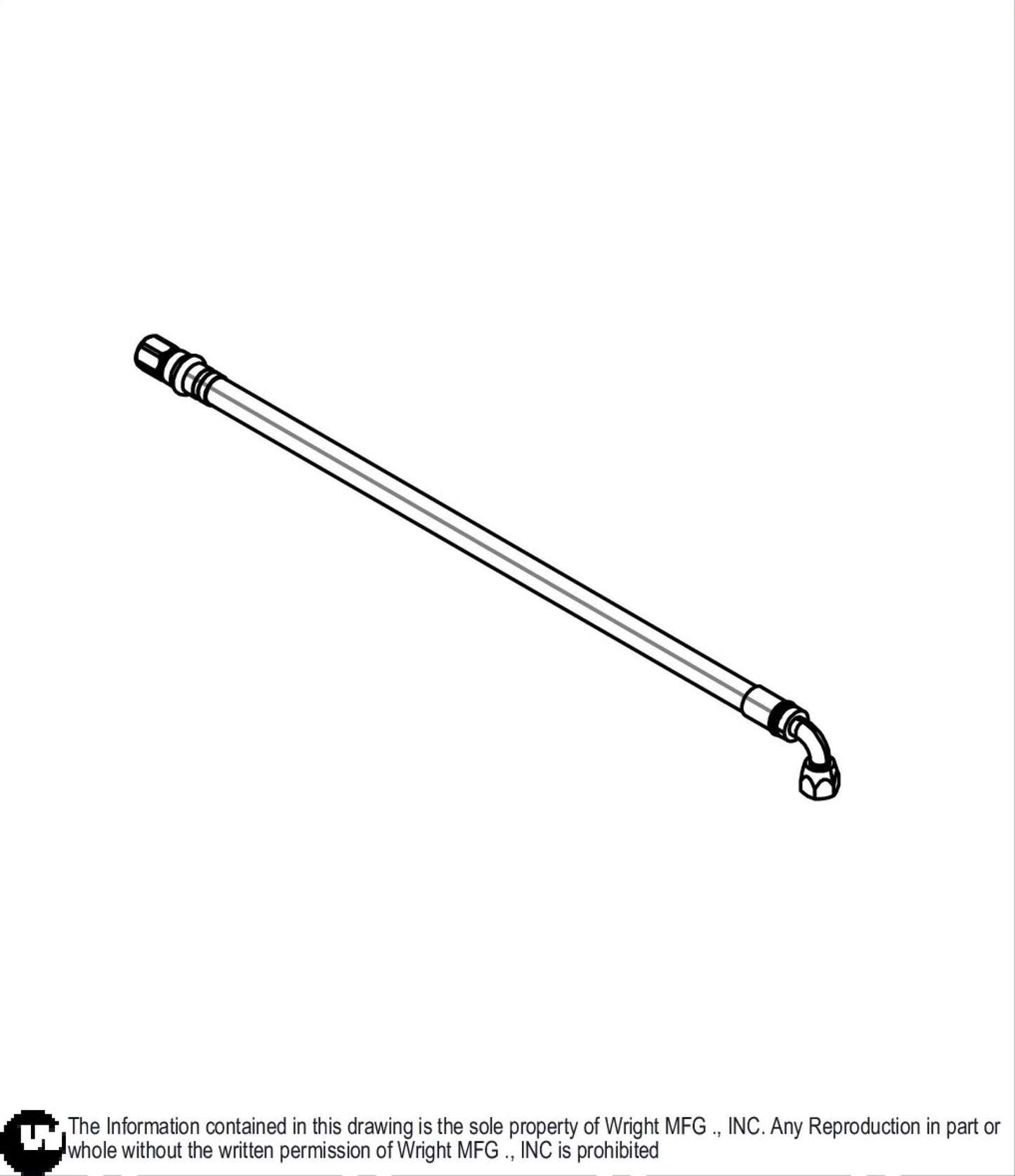 High Pressure Hydro Hose 33410052.