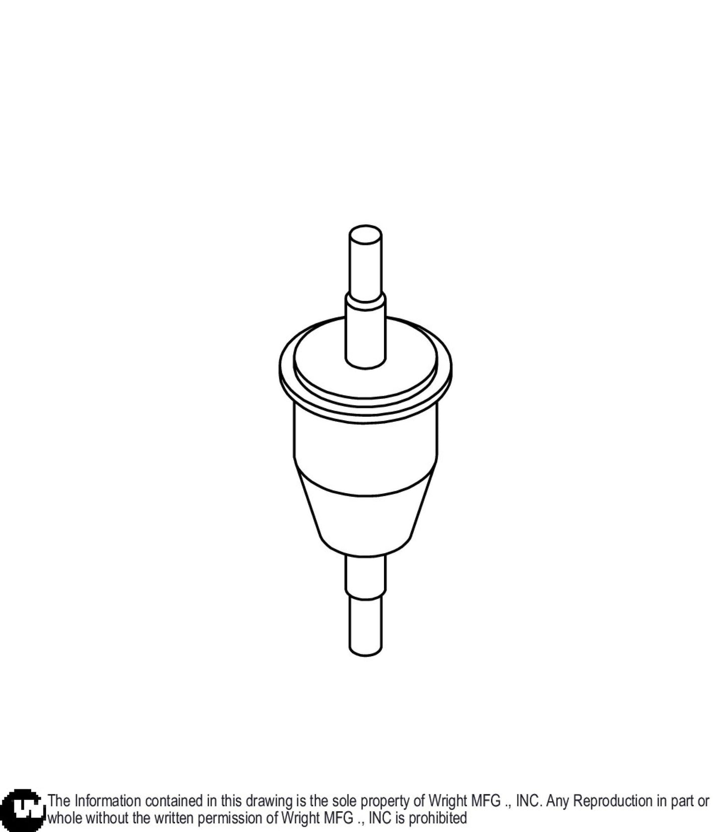 Evap Fuel Filter 34490006.