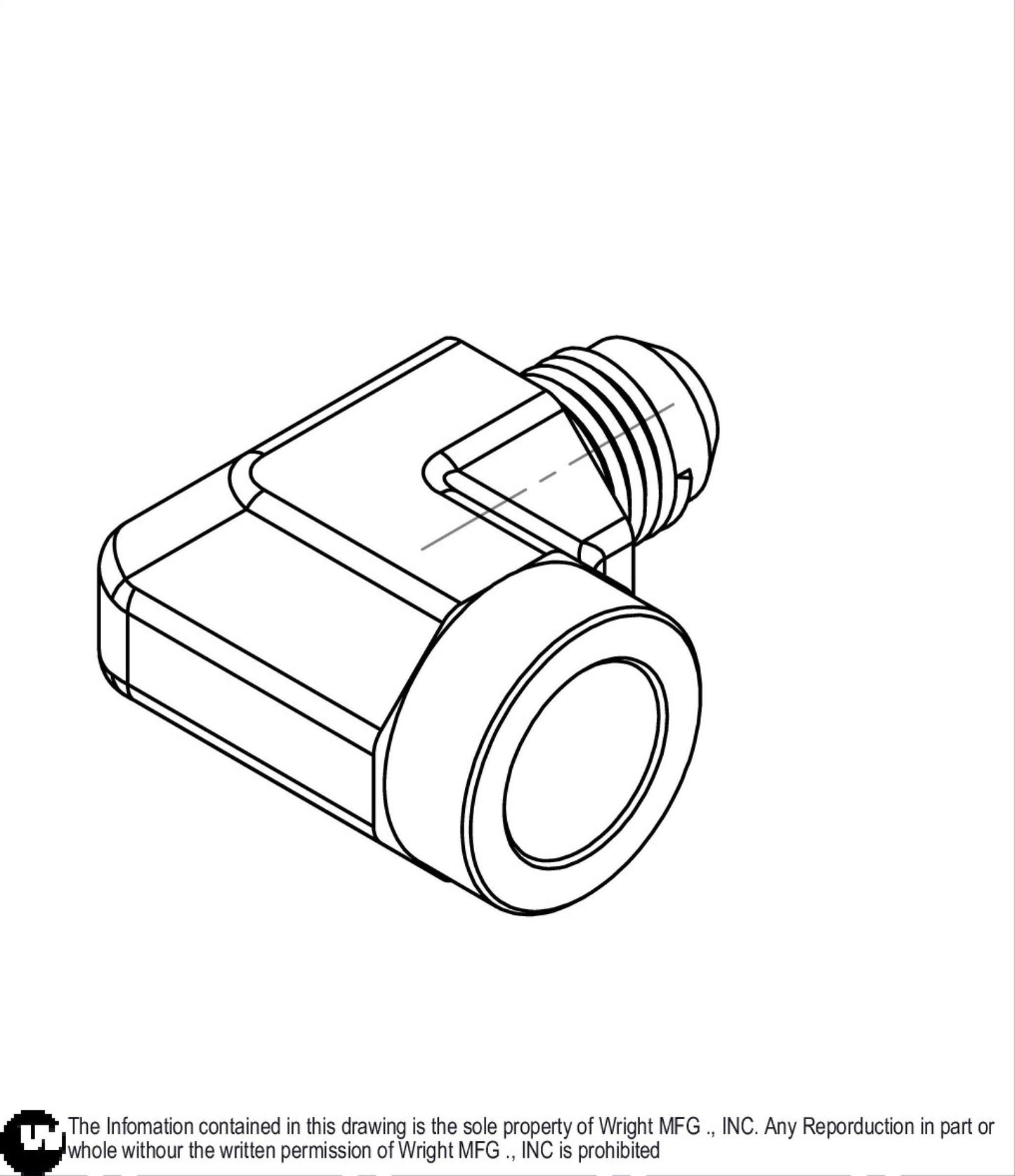 3/8 X 3/8 Male JIC Elbow Fitting 35410026.