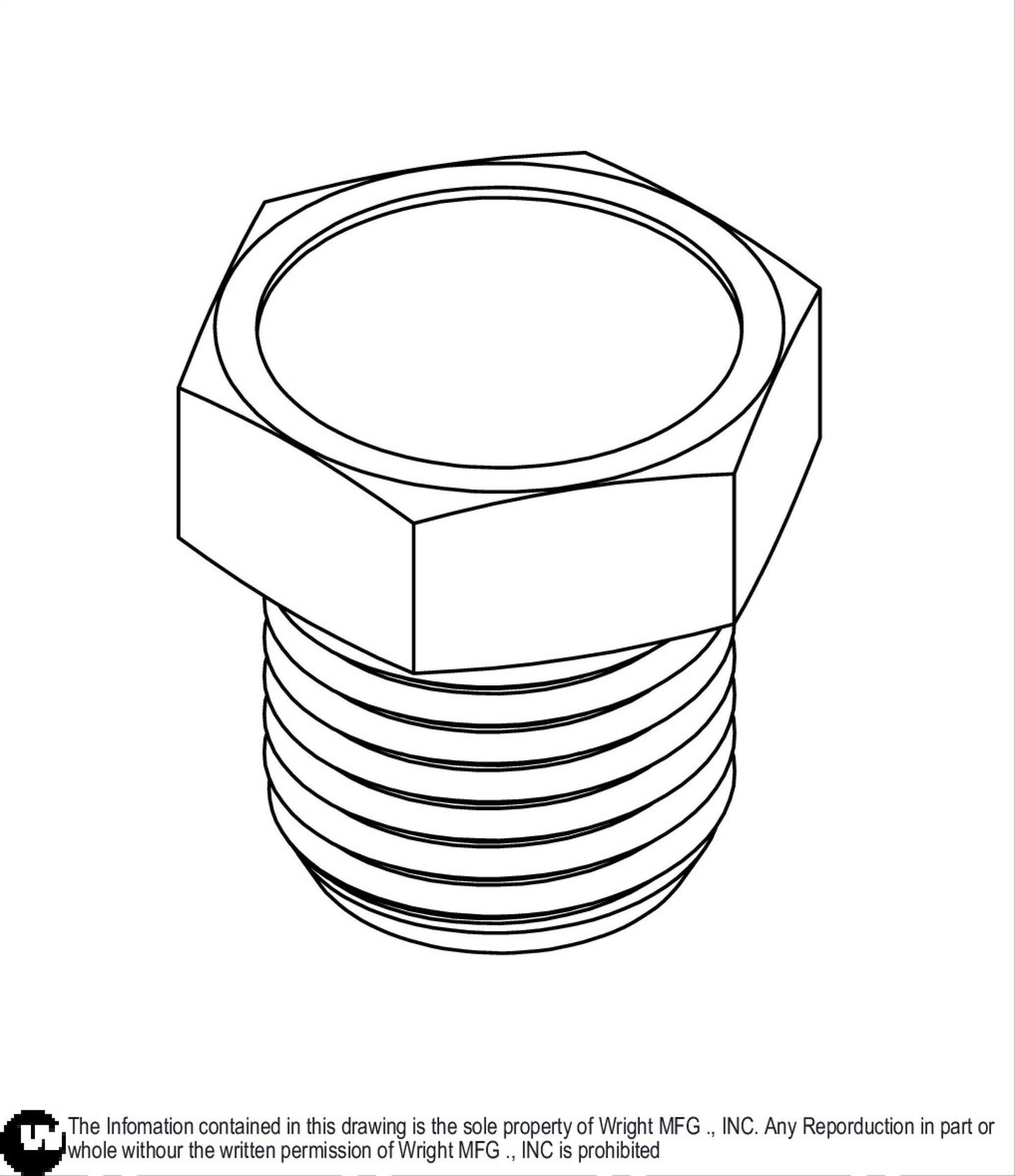 3/8" NPT Male Breather Vent 35410061.