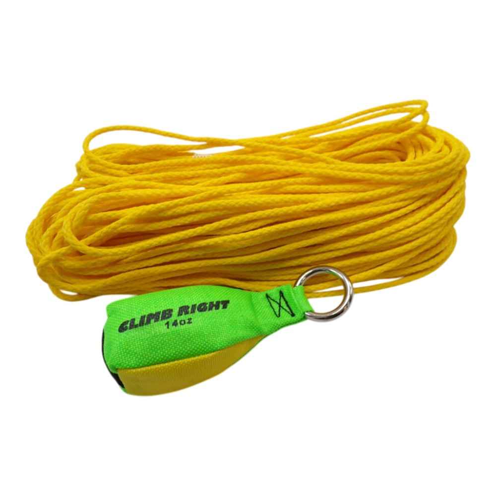 Climb Right Throw Weights & Line Kit 14oz w/ 150ft Rope 36002