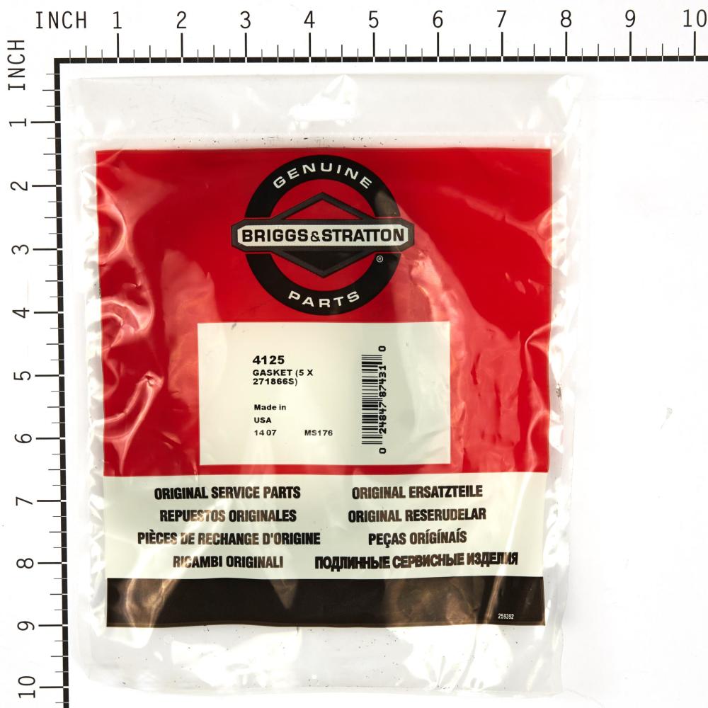 Briggs & Stratton Gasket (5 X 271866S) 4125