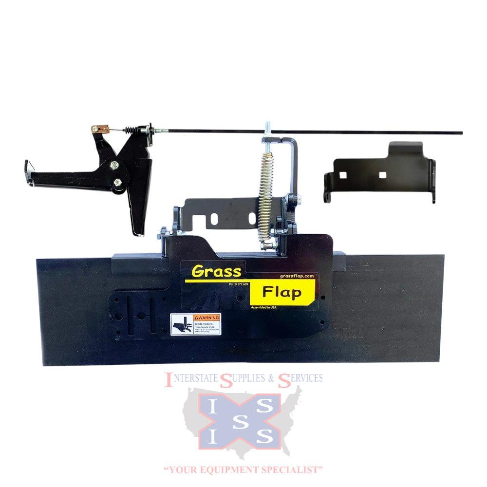 GrassFlap with Toro No-Drill Mount and RE Pedal.