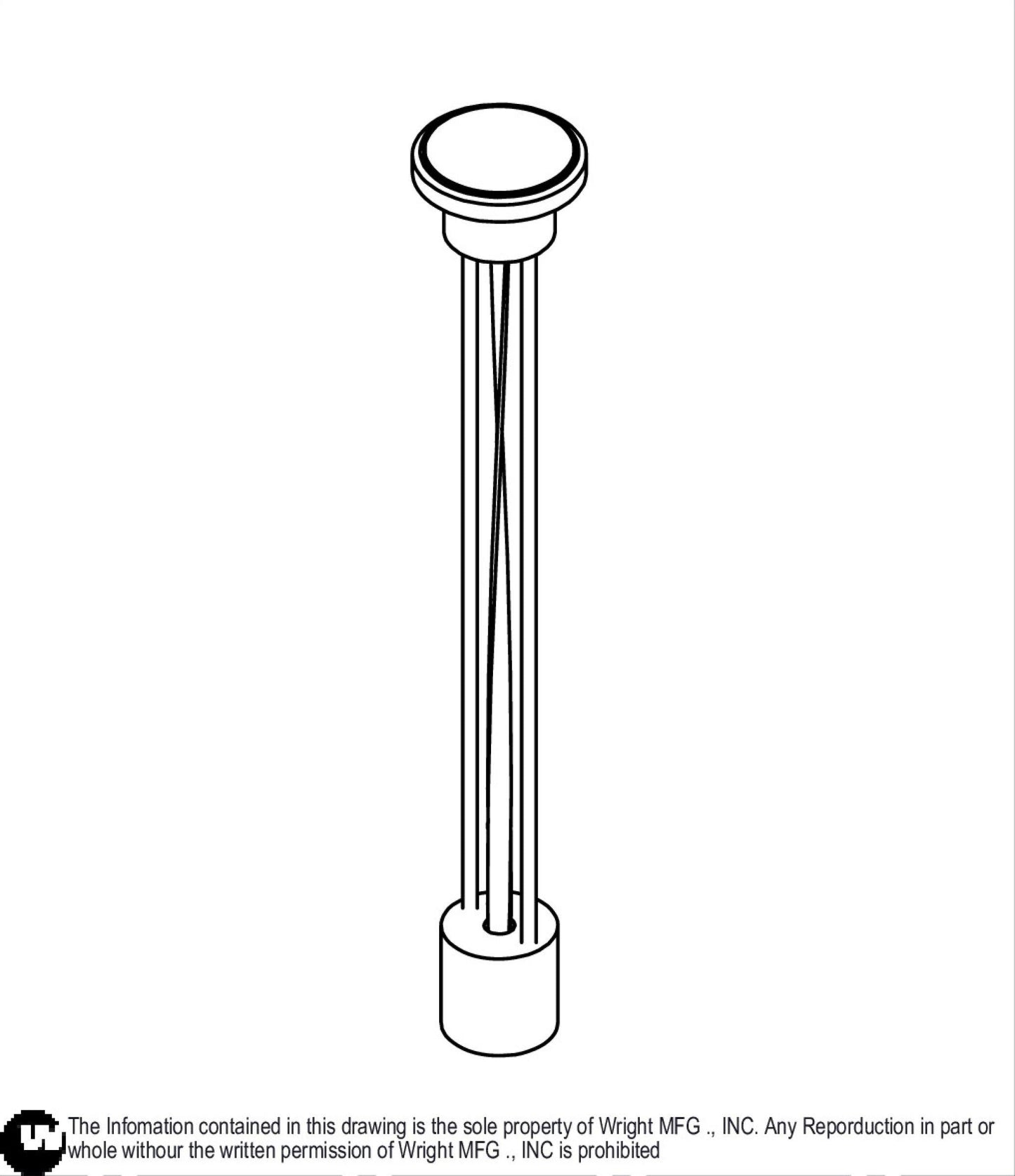 Wand Type Fuel Level Gauge 41410015.