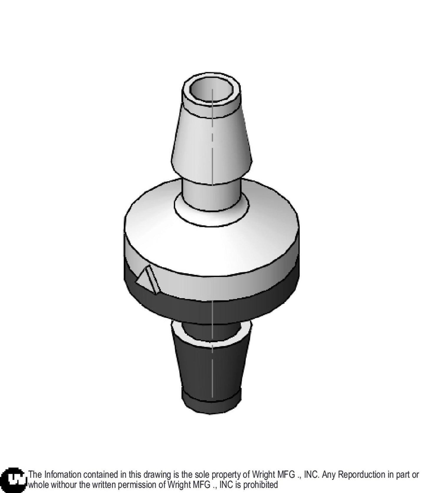 1/4 Fuel Check Valve 41410035.