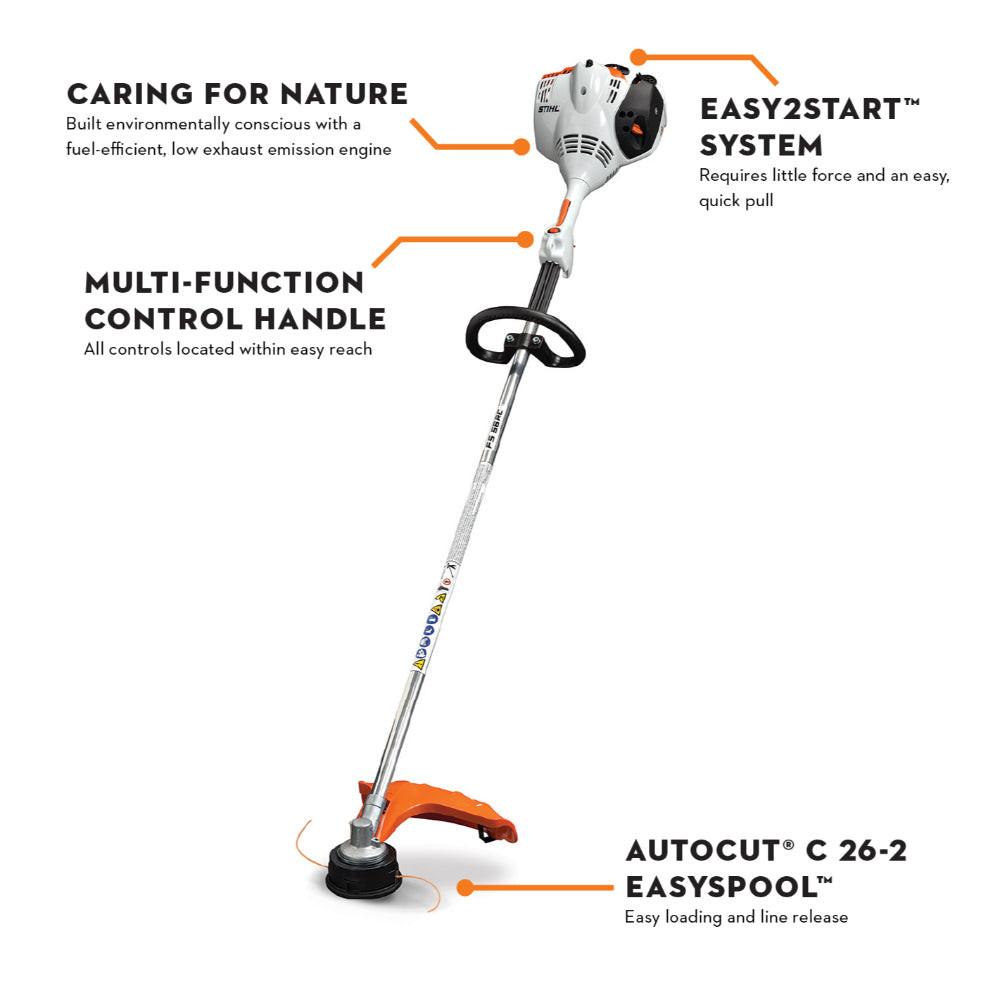 Stihl FS 56 R C-E Loop Handle Trimmer W/ Easy2Start