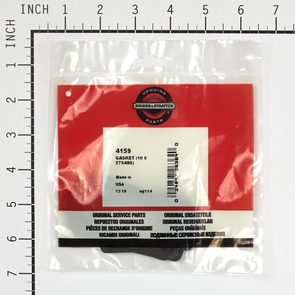 Briggs & Stratton Gasket (10 X 27549S) 4159