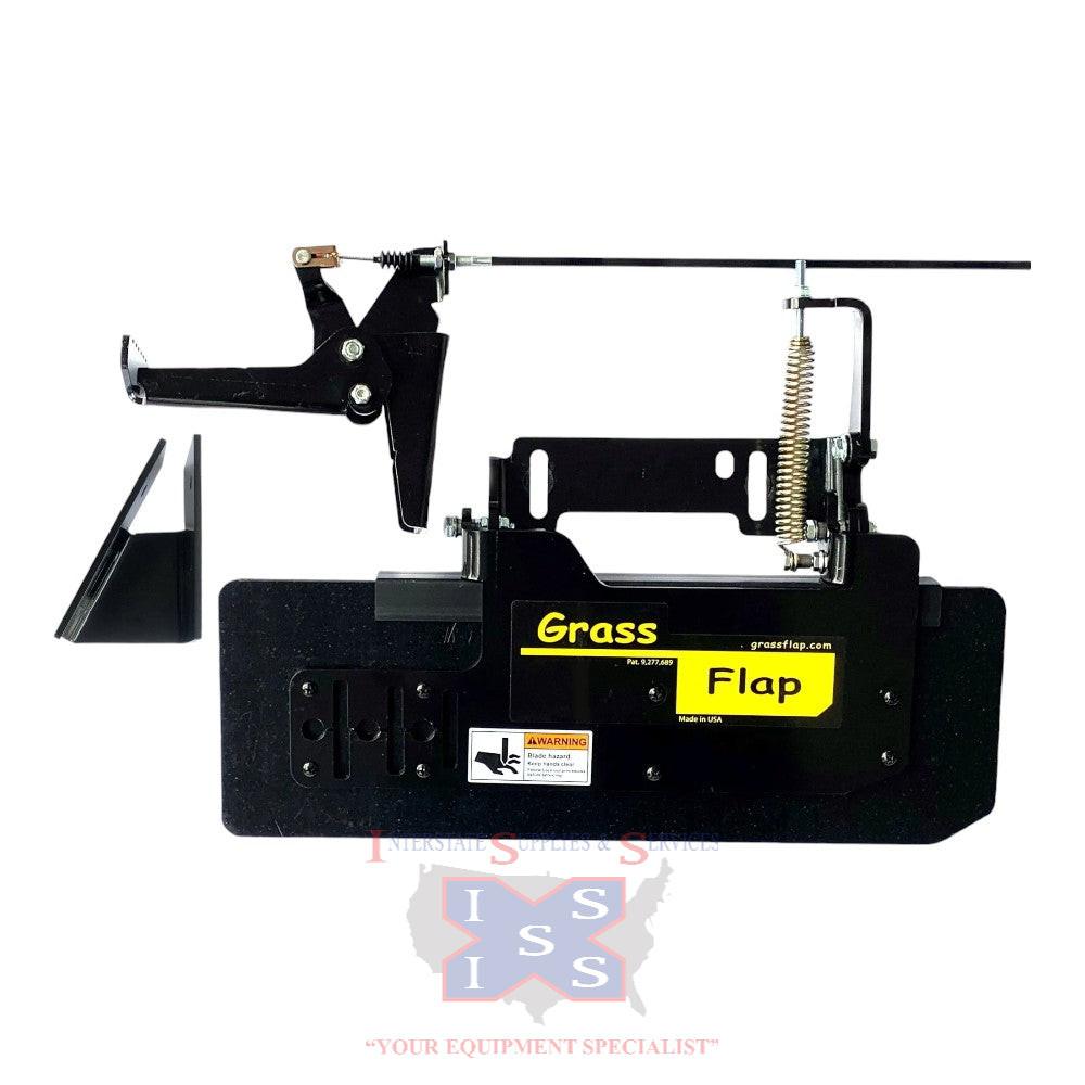 GrassFlap with RE Pedal includes Trimstar Pedal Mount.