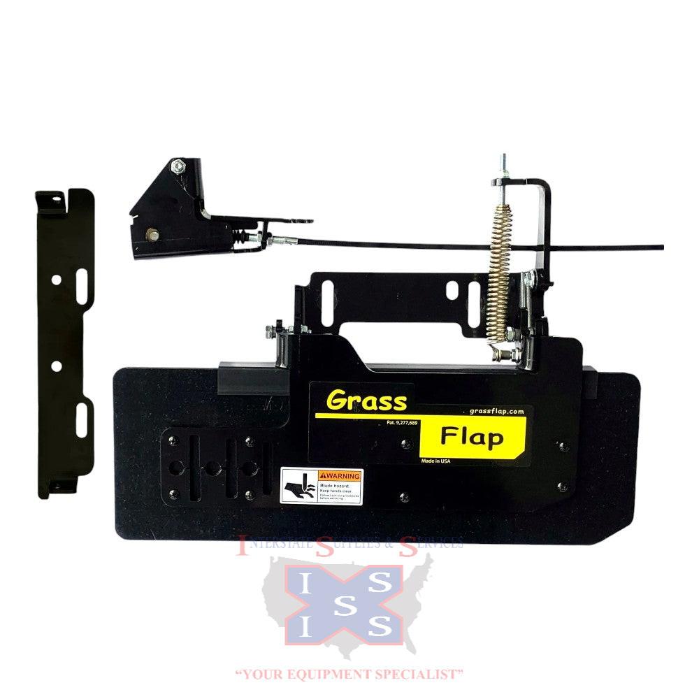 GrassFlap with SE Pedal includes 11.5" Scag No-Drill Mount.