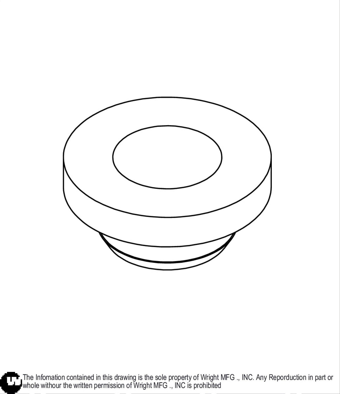 Remote Vent Grommet (Rep 45410010) 45410022.