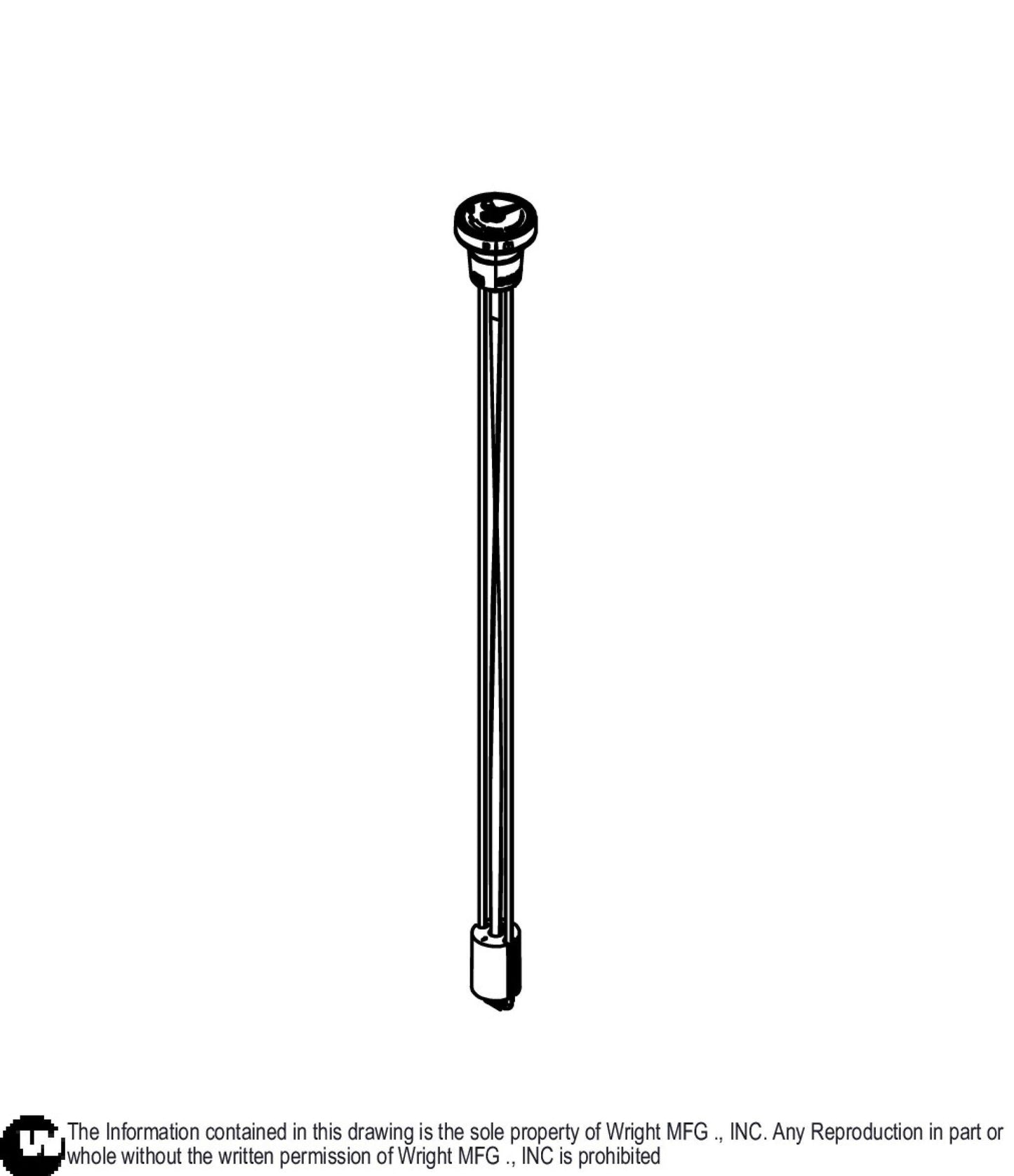 Kelch 11 Gallon Fuel Gauge (Rep 45410038) 45410041.