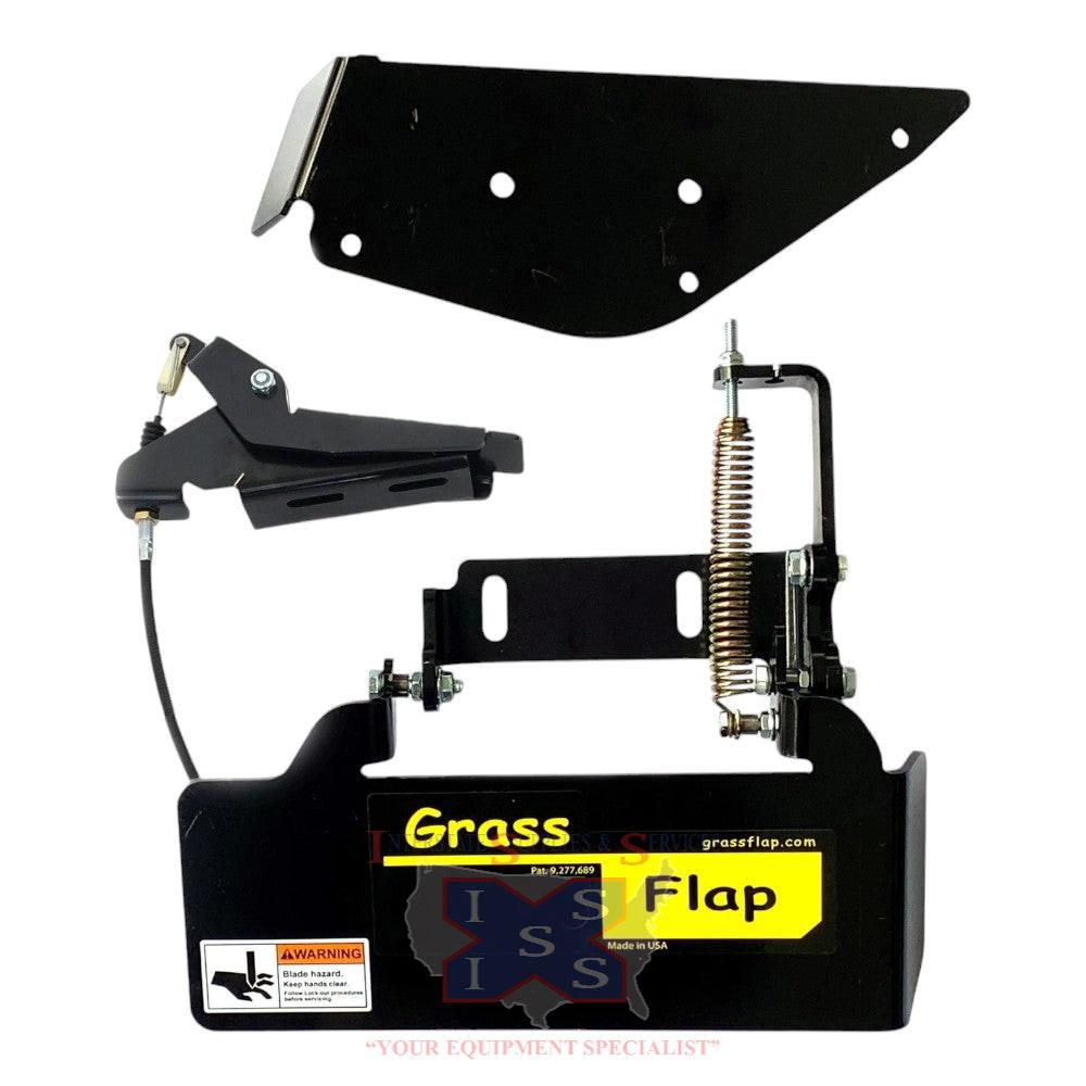 GrassFlap for Hustler Raptor and Big Dog Alpha with BE pedal.