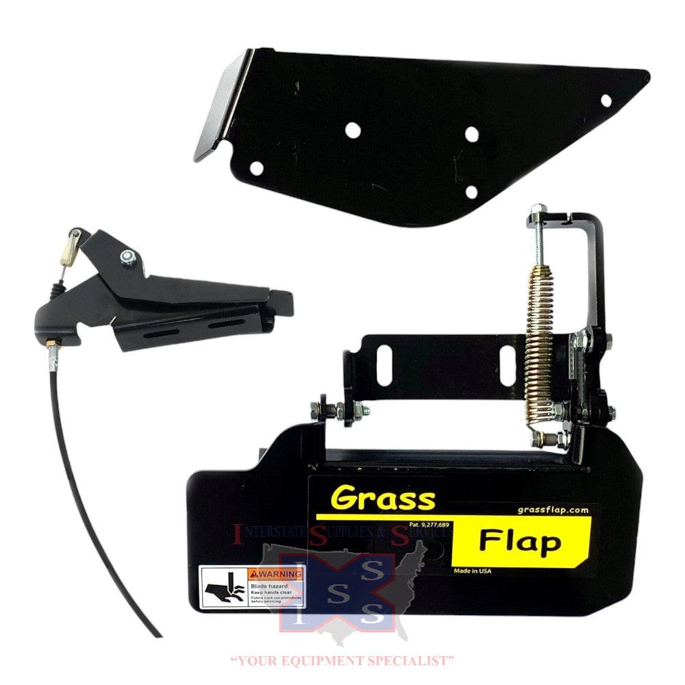 GrassFlap for Hustler Raptor and Big Dog Alpha with BE pedal.
