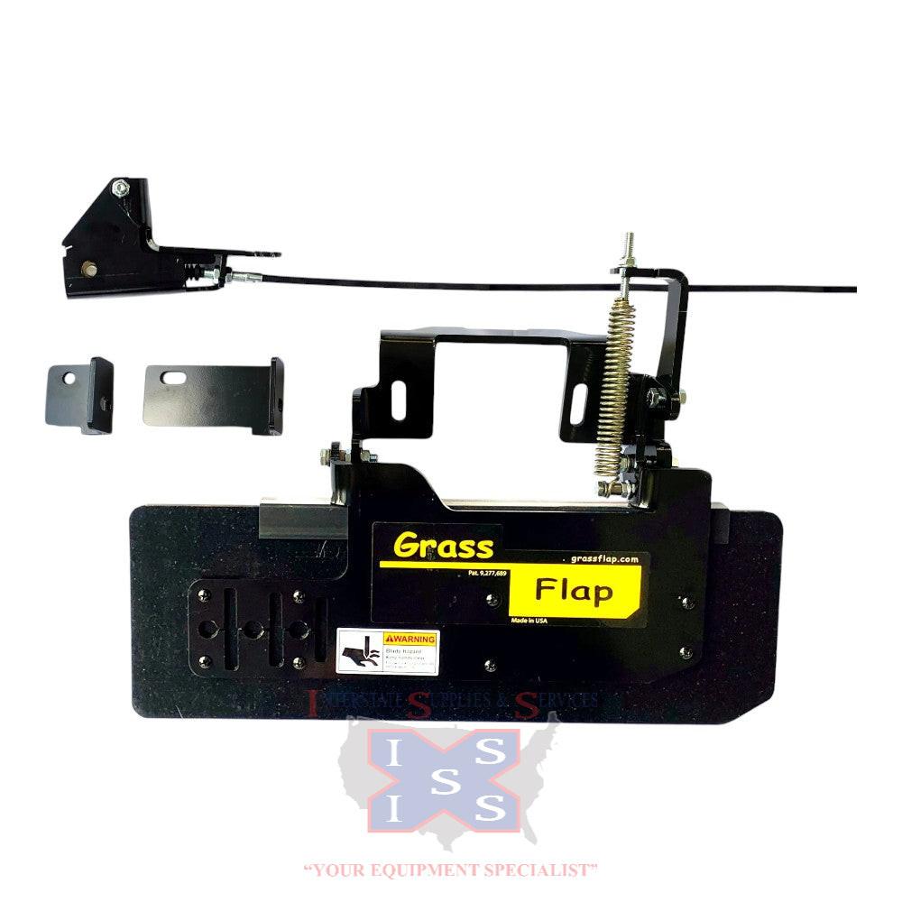 GrassFlap with SE Pedal and No Drill Mount includes Predator Pro Pedal Mount.