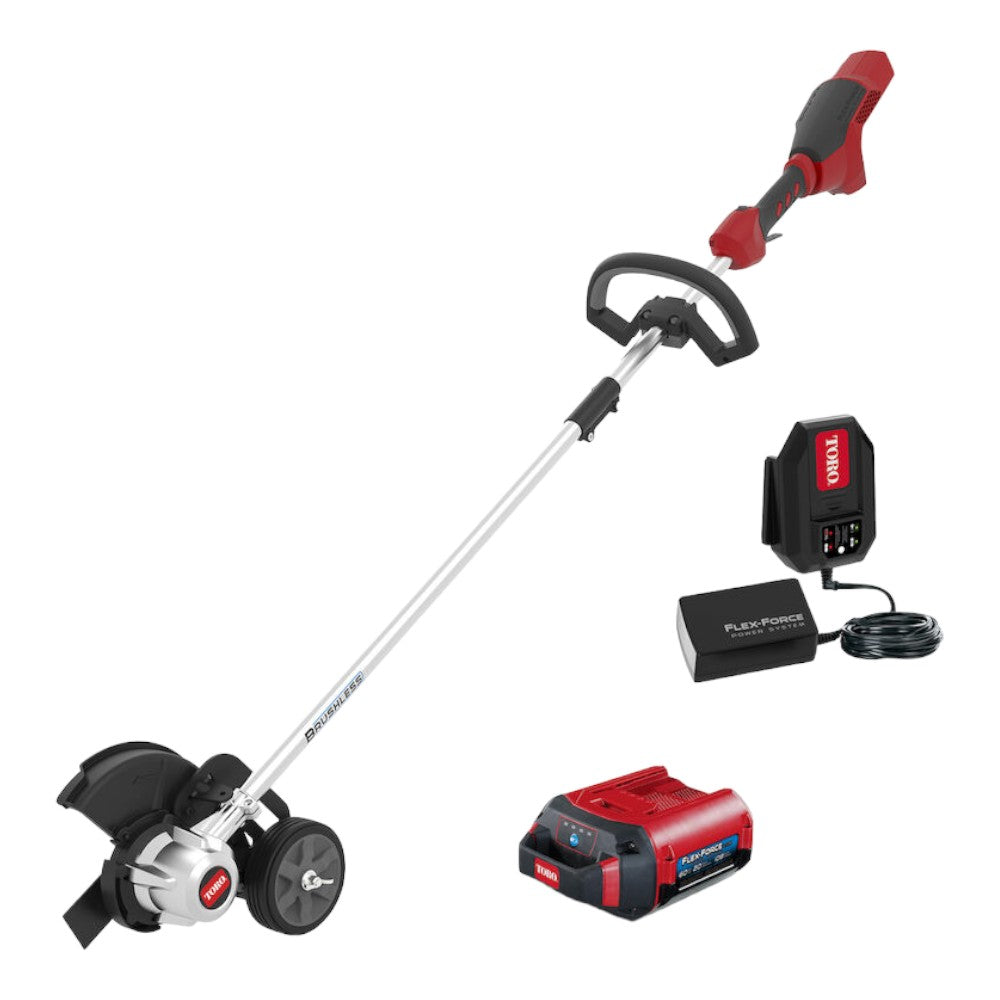 Toro 60V Max 8" Brushless Stick Edger w/ 2.0Ah Battery