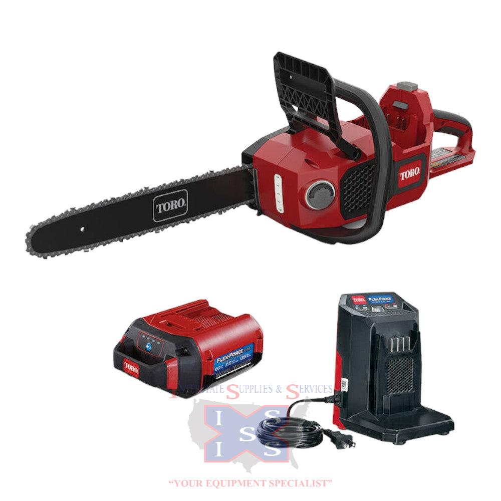 Toro 60V MAX 16" Brushless Chainsaw w/ 2.5Ah Battery.