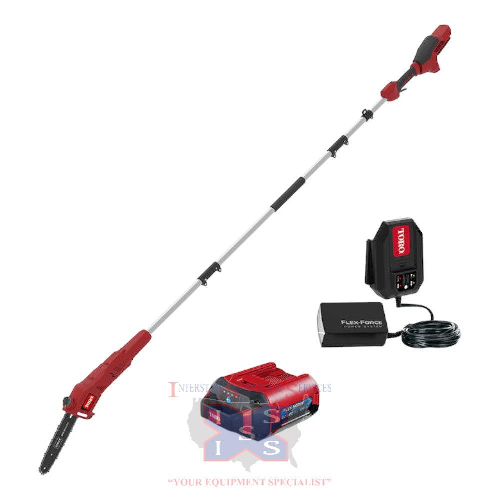 Toro 60V MAX 10" Brushless Pole Saw w/ 2.0Ah Battery.