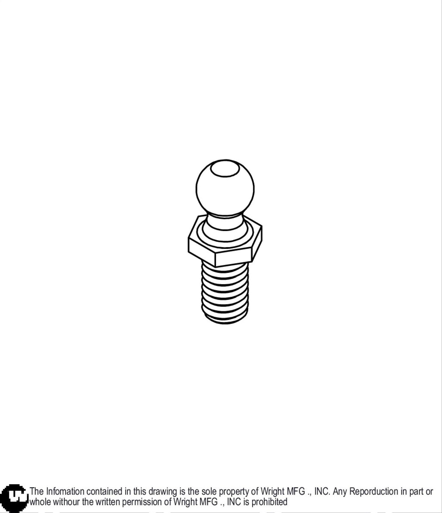 Ball Stud For Damper 52420006.