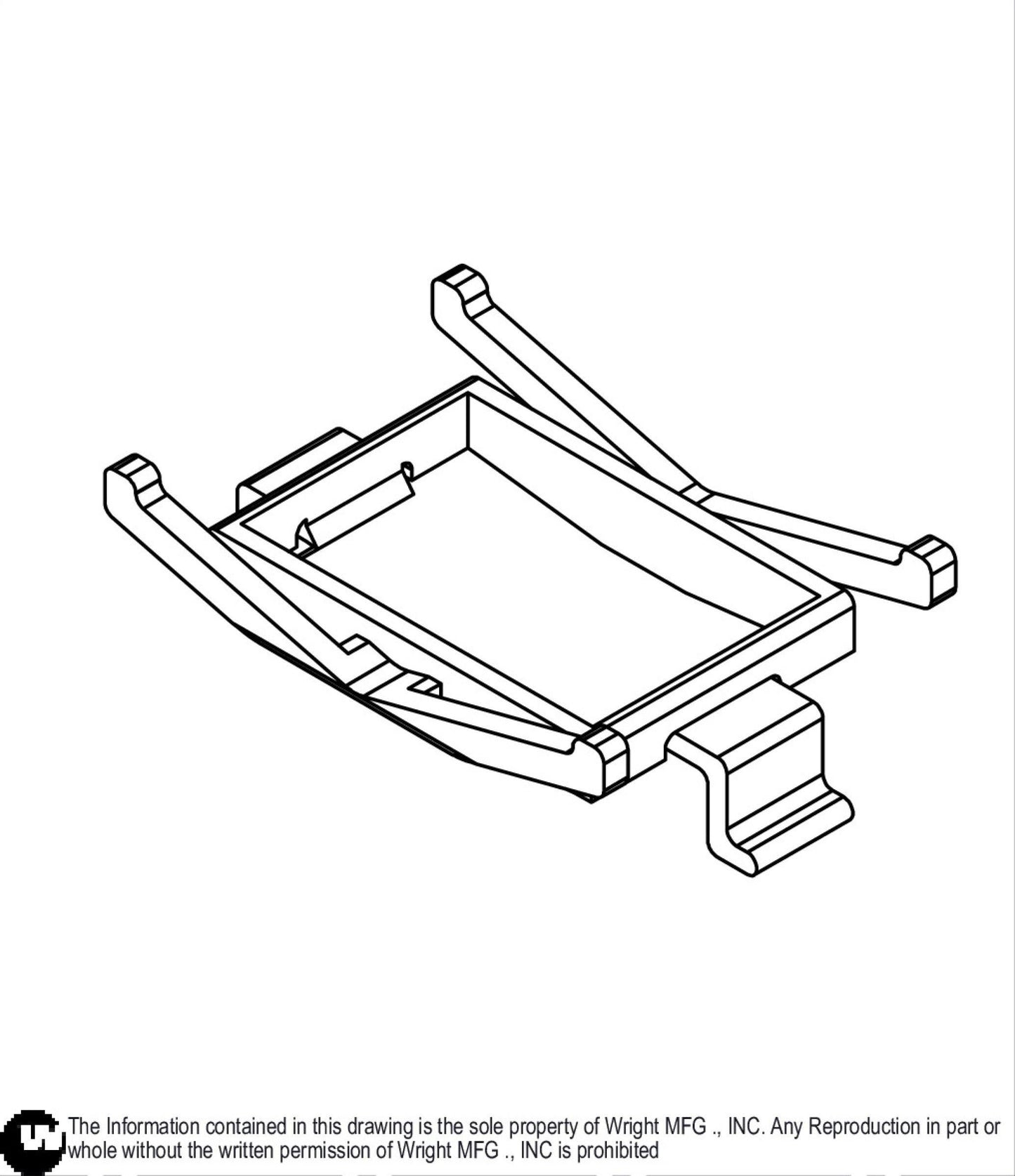 Hour Meter Retainer 54420038.