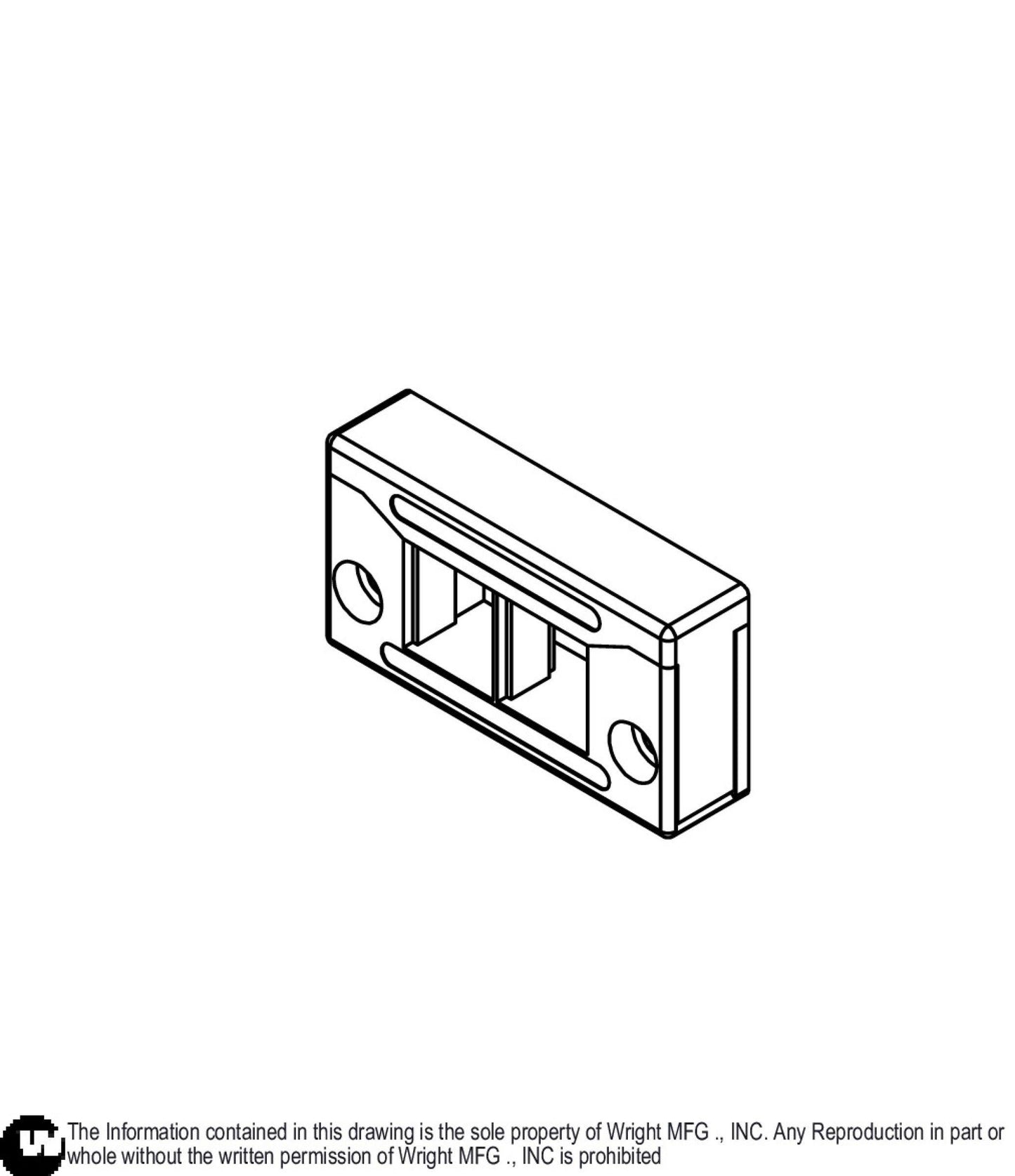 2 Slots Cord Grip 57420038.