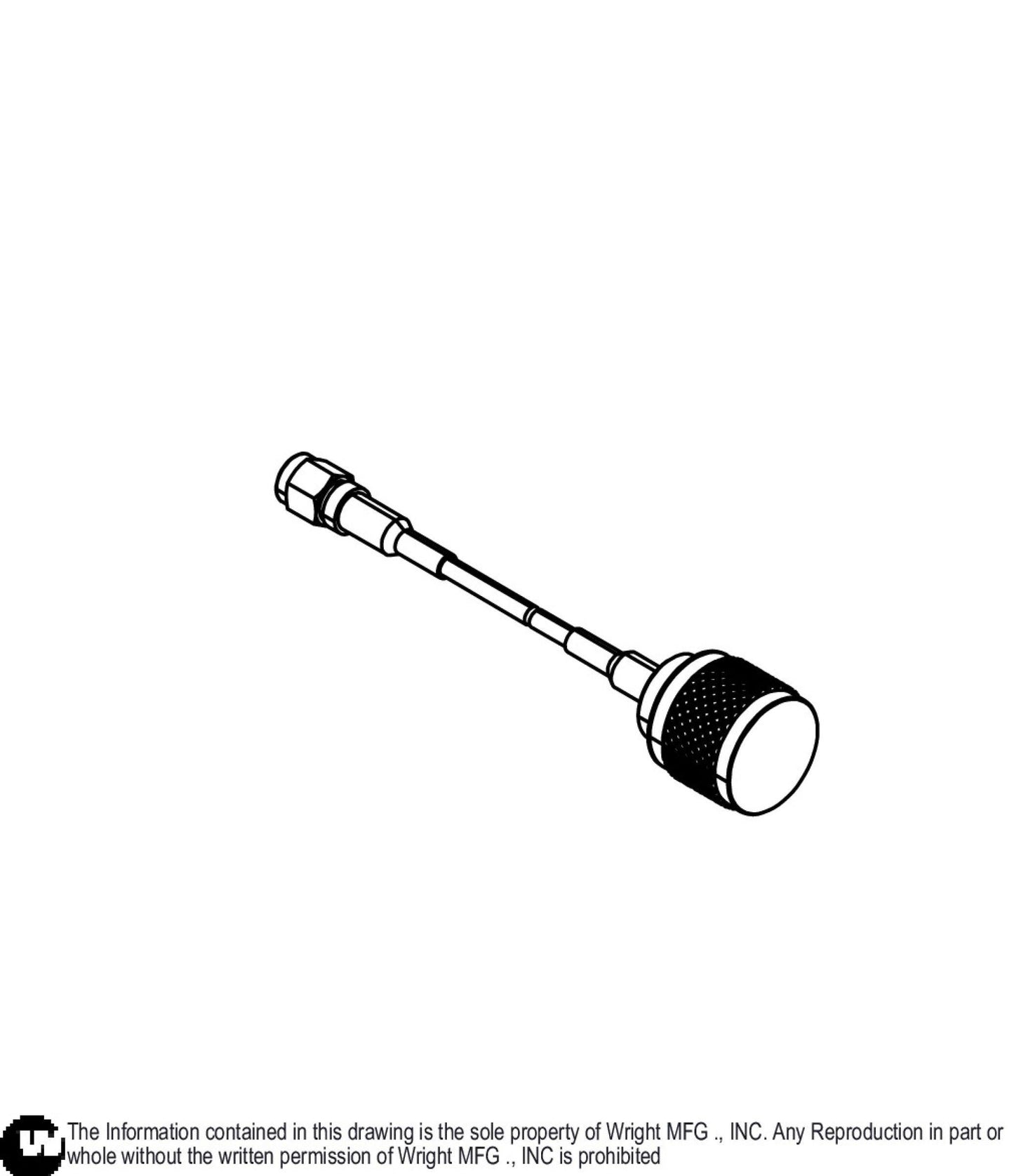 RP-SMA To N Cable For VSC Antenna 57420055.