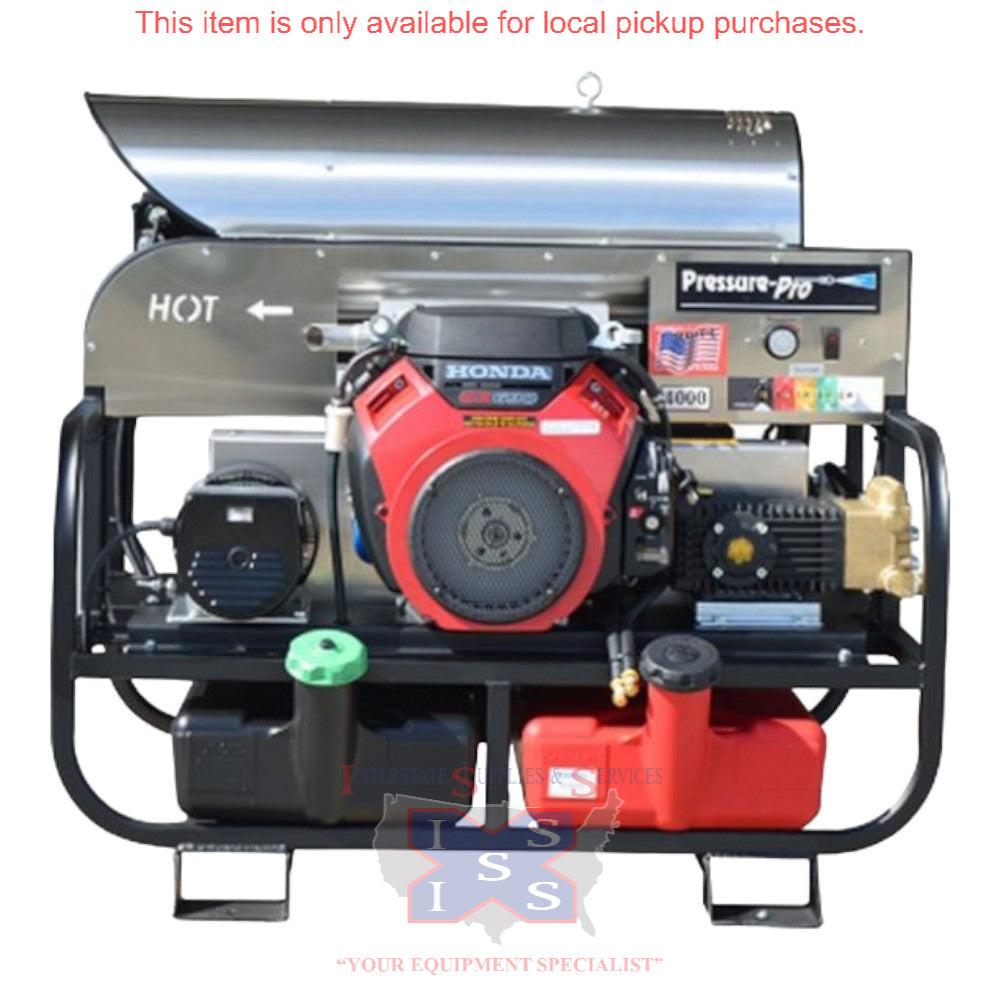 Pressure-Pro Professional 3500 PSI (Gas-Hot Water) Belt-Drive Sk.