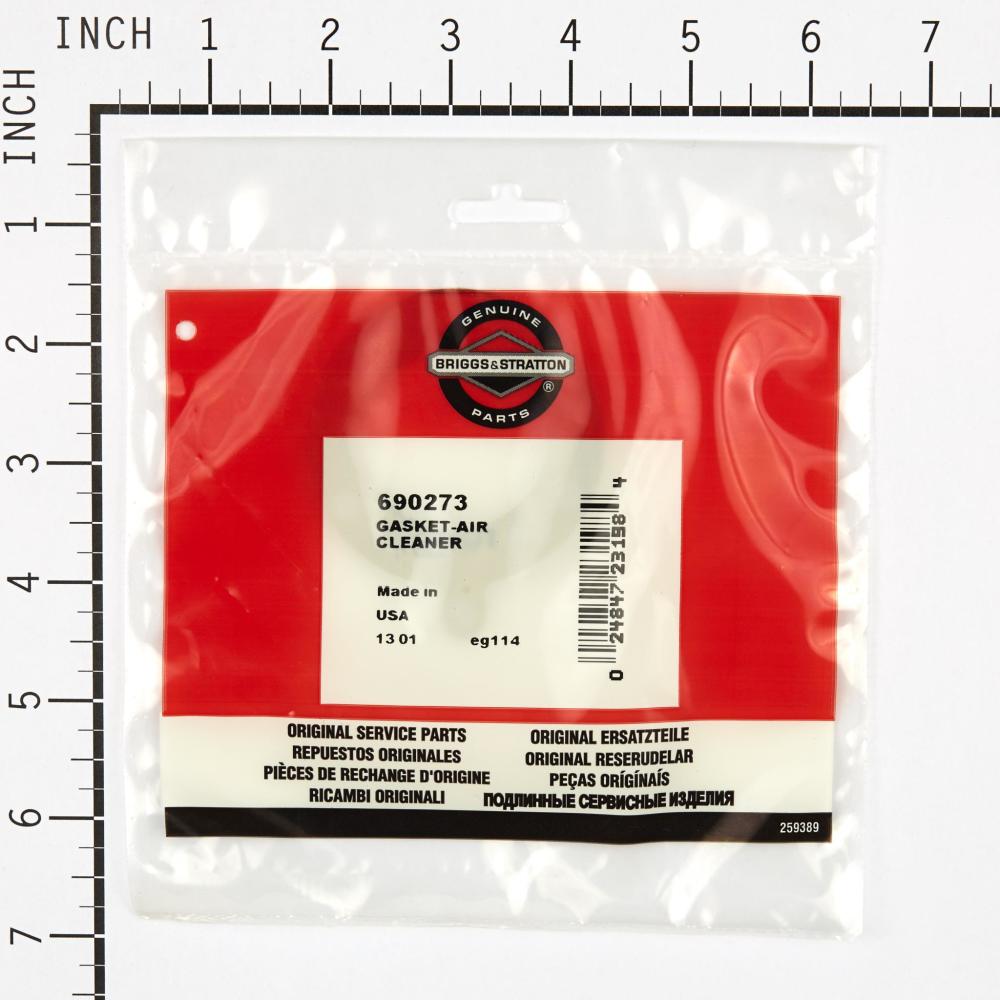 Briggs & Stratton Gasket-Air Cleaner 690273
