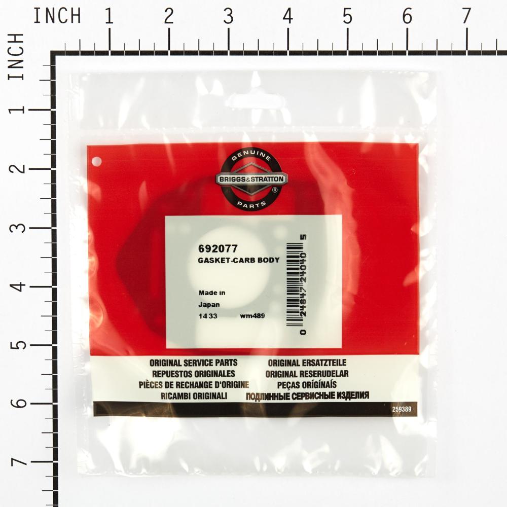 Briggs & Stratton Gasket-Carb Body 692077