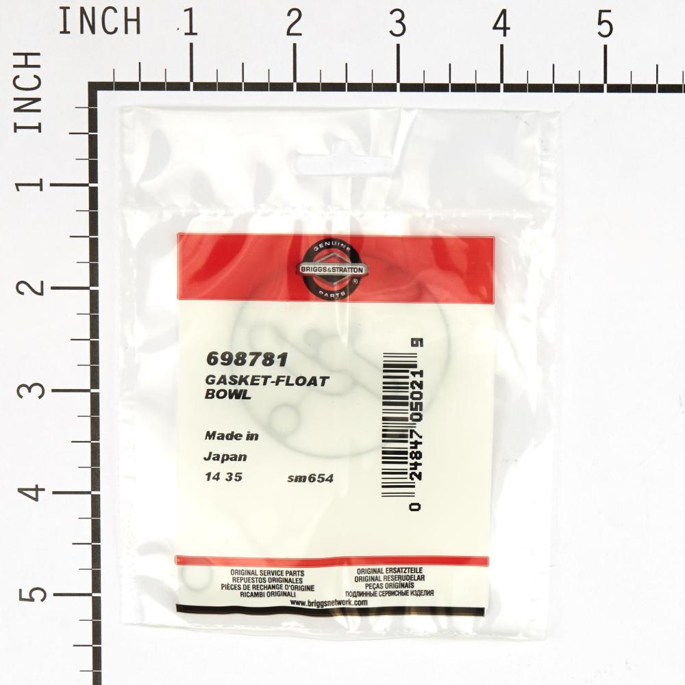 Briggs & Stratton Gasket-Float Bowl 698781