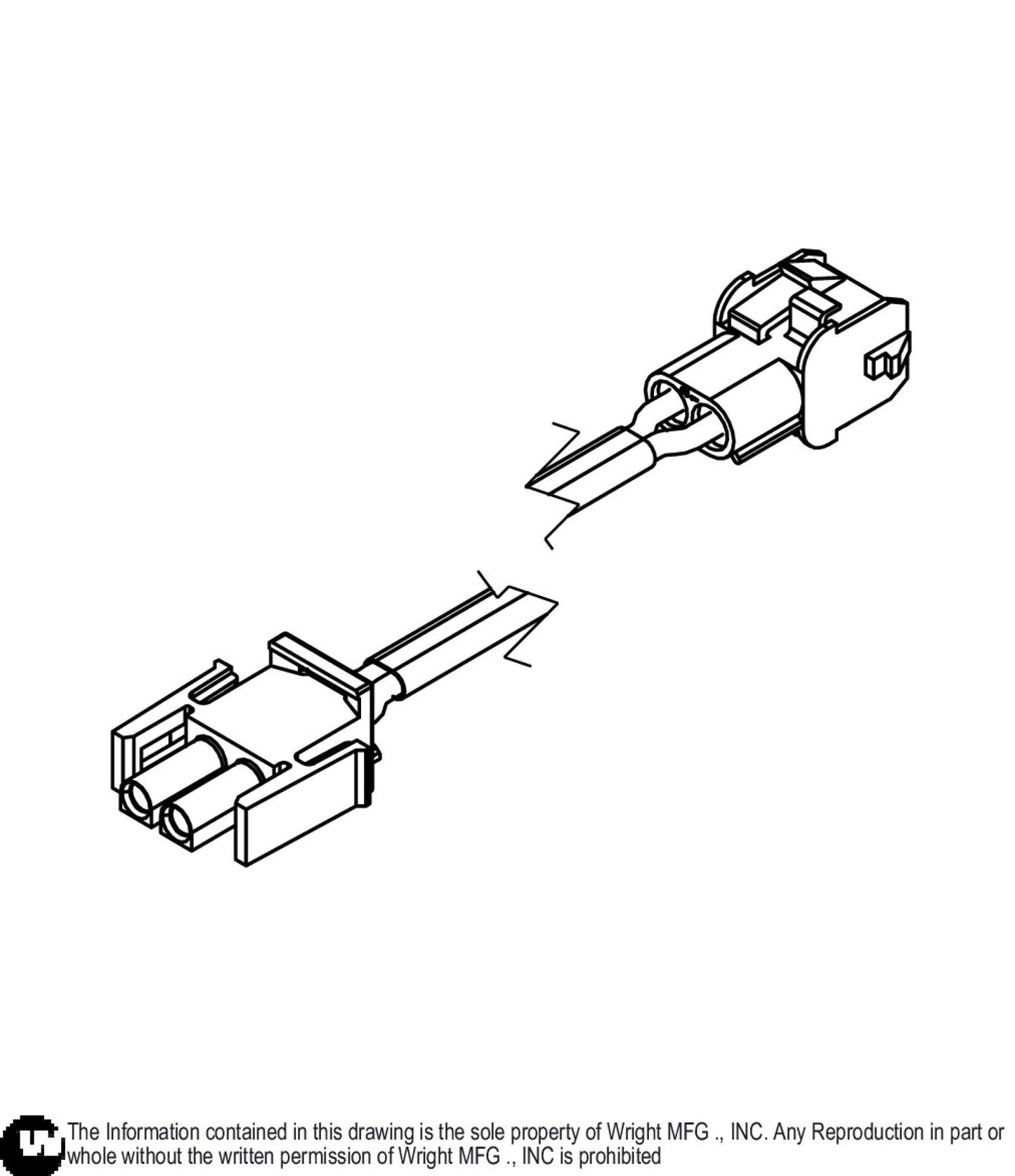 WSB 20" Mate-N-Lock Clutch Pigtail 71410032.