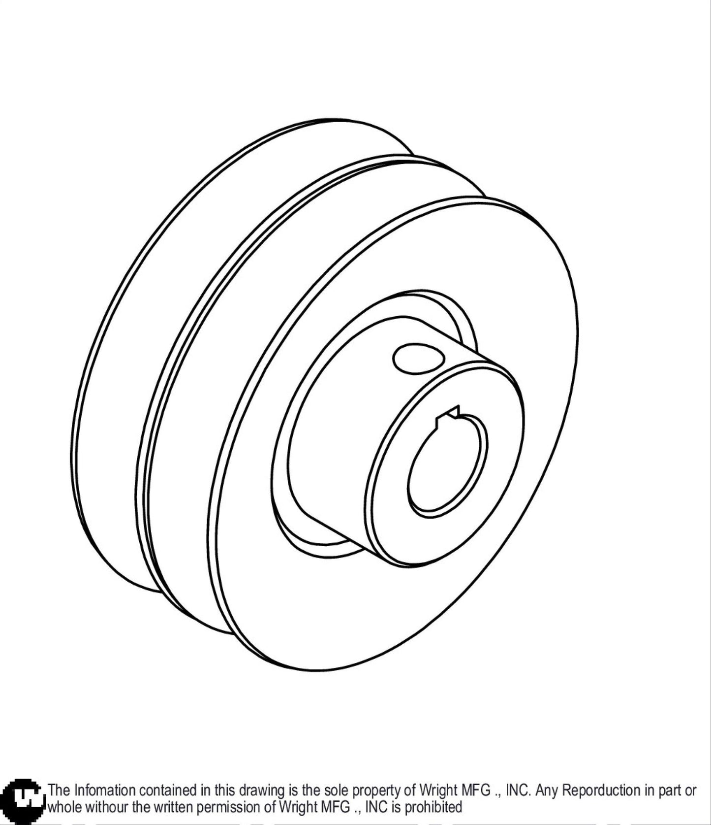 Gear Trans Out Pulley 71460088.